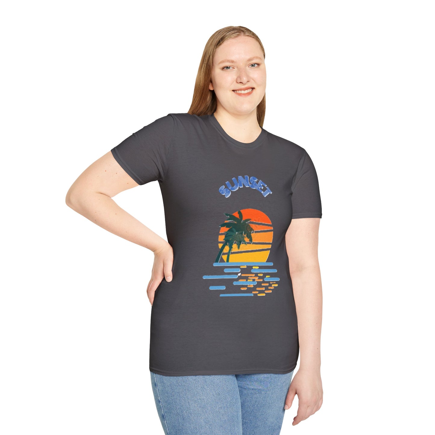 Sunset-Unisex Softstyle T-Shirt