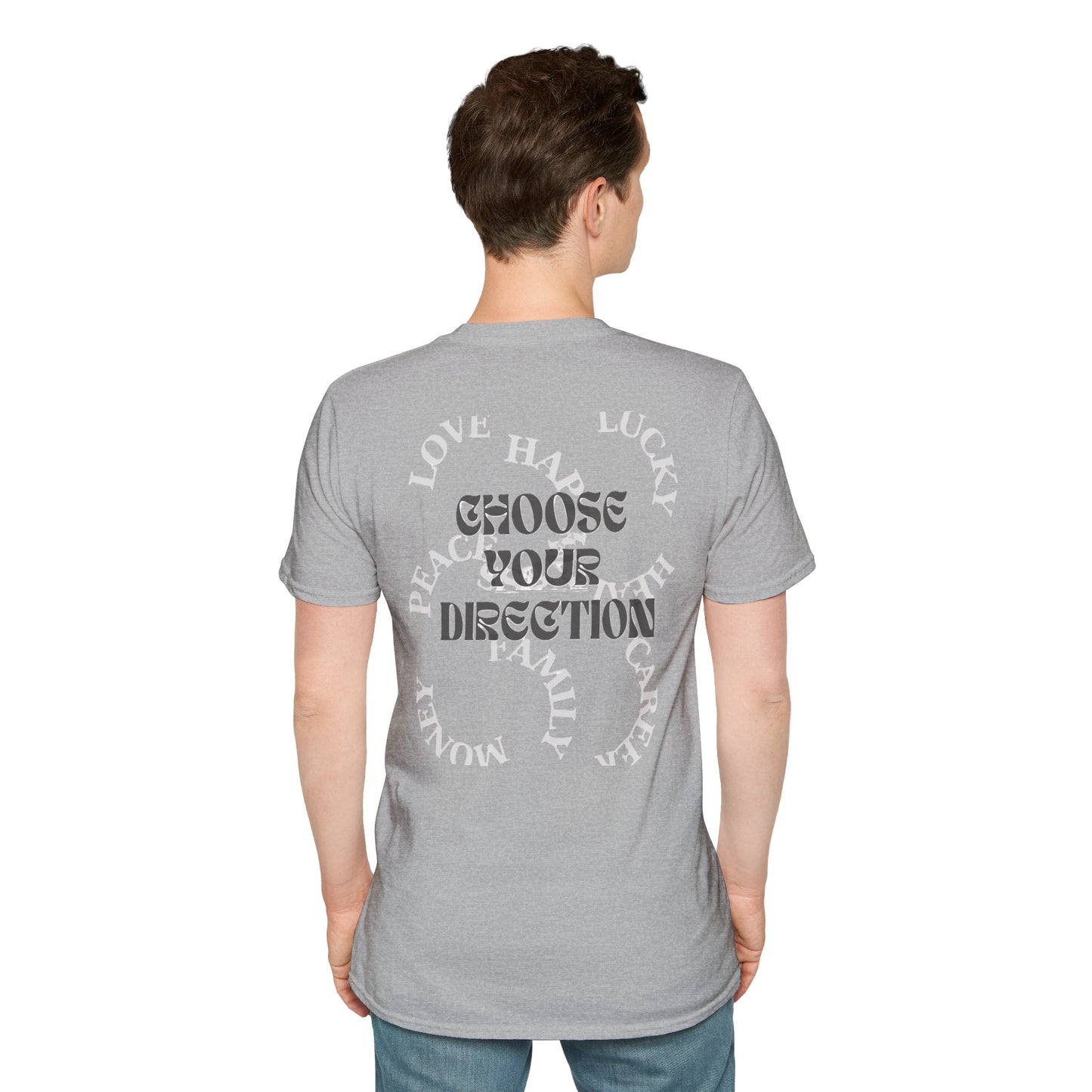 Choose Your Direction-Unisex Softstyle T-Shirt