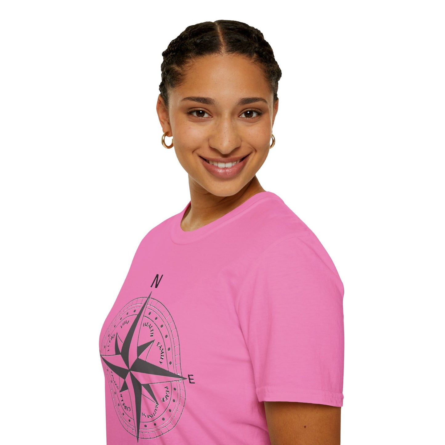 Choose Your Direction-Unisex Softstyle T-Shirt