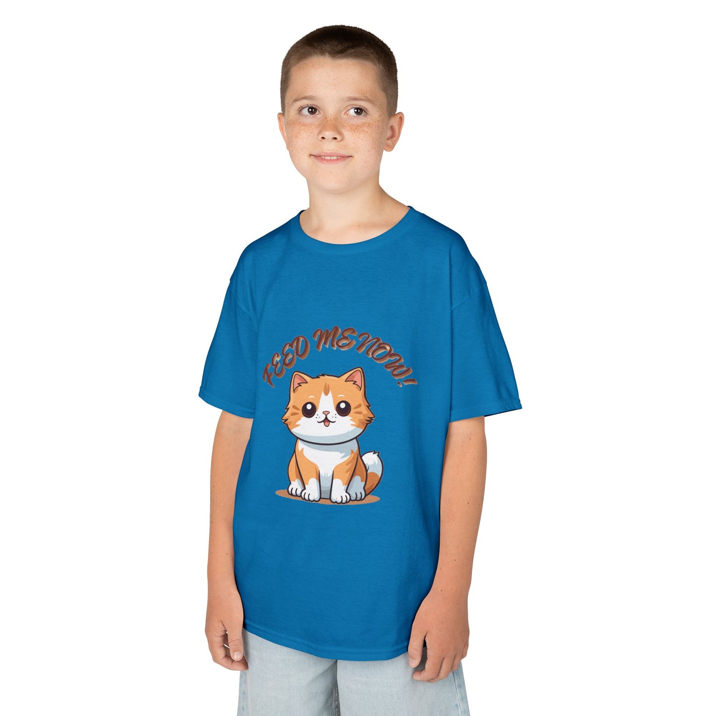Cute Cat-Kids Heavy Cotton™ Tee