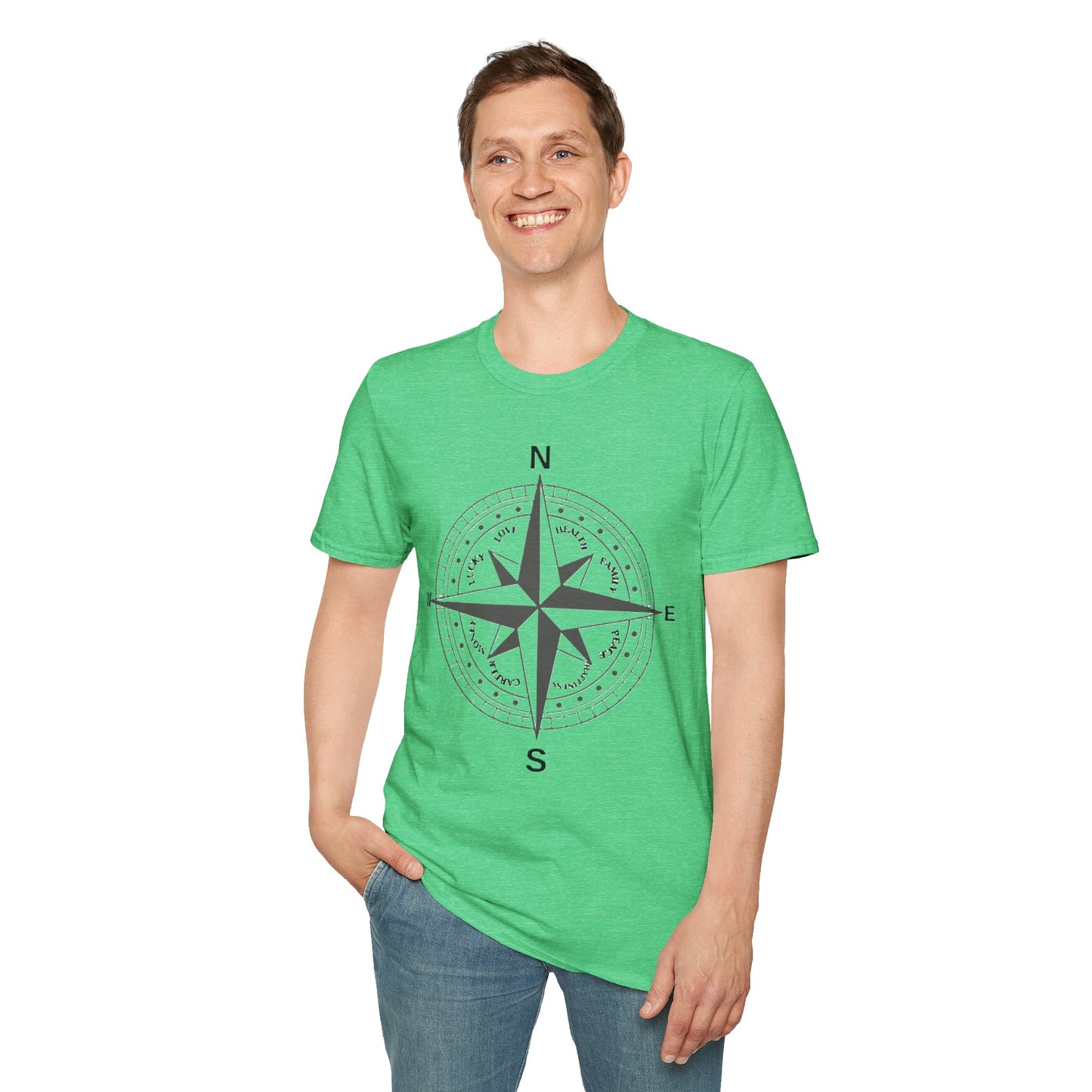 Choose Your Direction-Unisex Softstyle T-Shirt