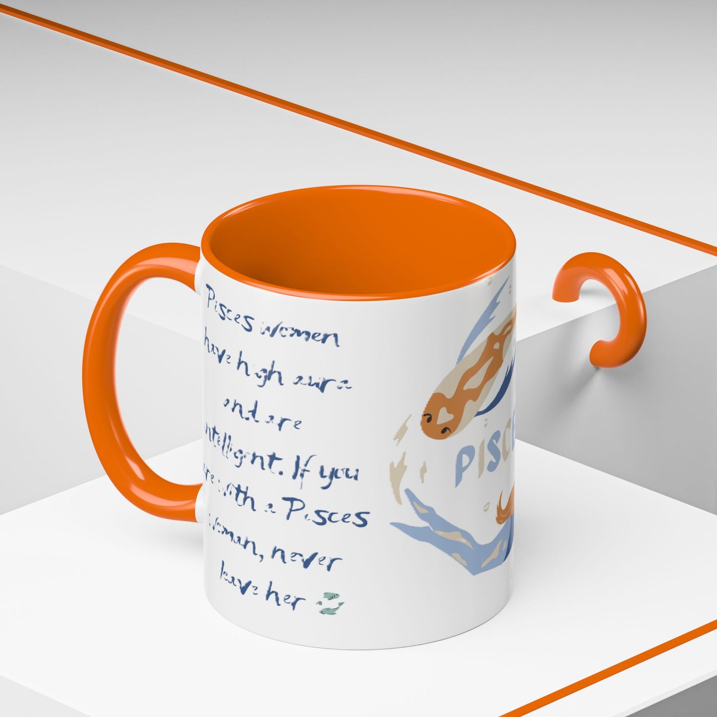 Pisces-Accent Coffee Mug (11oz)
