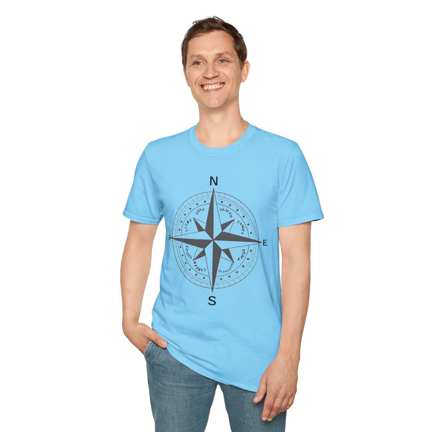 Choose Your Direction-Unisex Softstyle T-Shirt