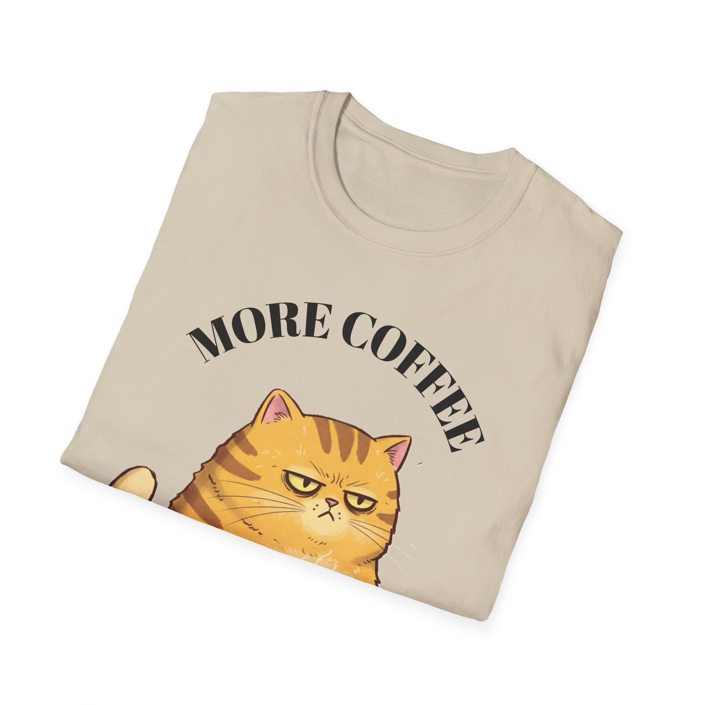 More Coffee-Unisex Softstyle T-Shirt