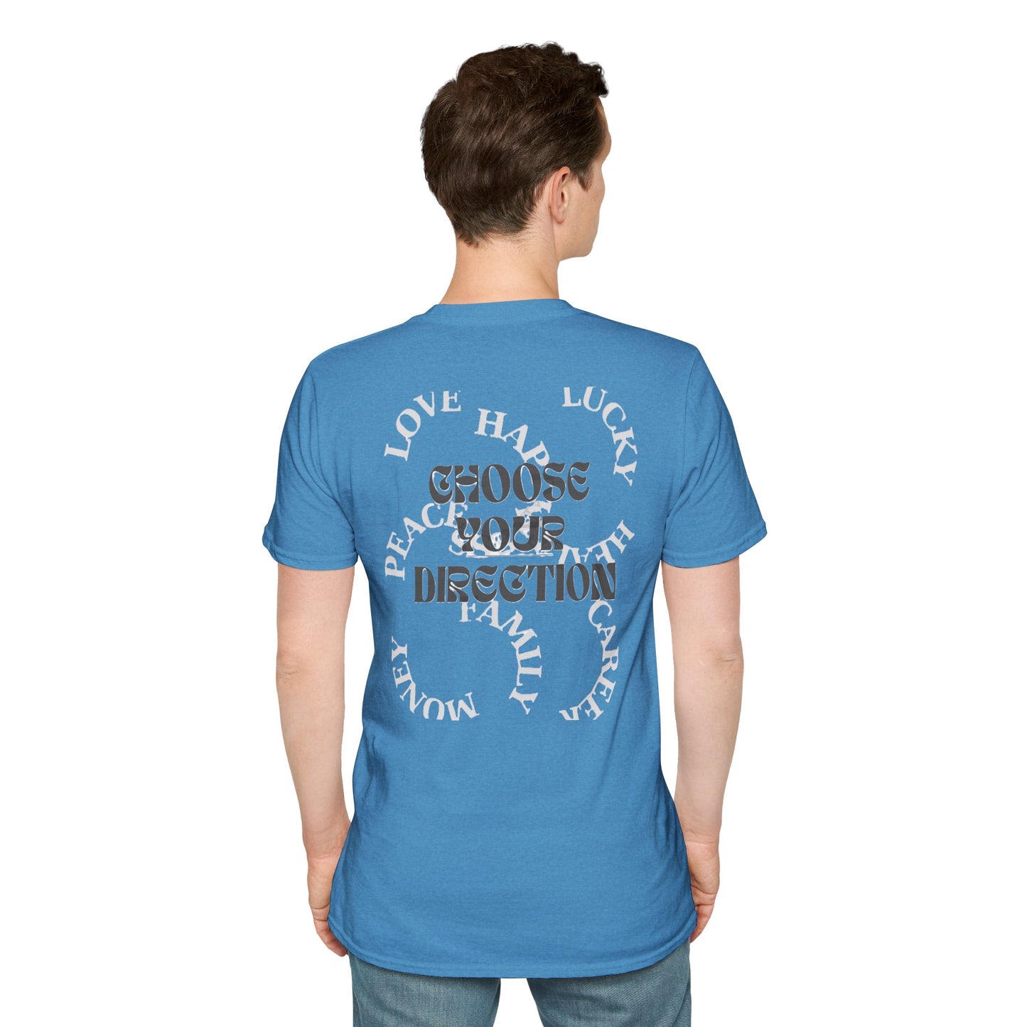 Choose Your Direction-Unisex Softstyle T-Shirt