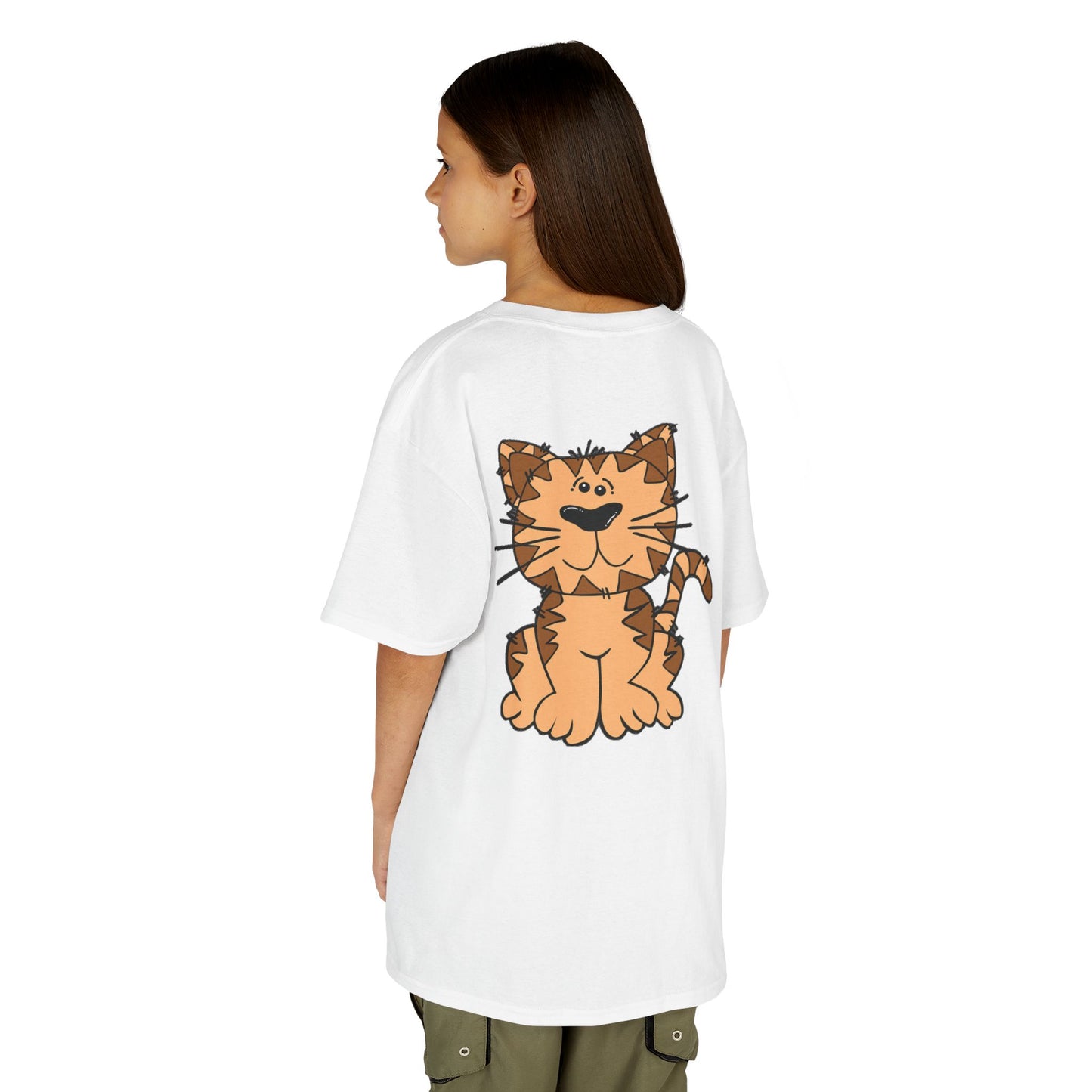 Life is better with a cats-Kids Heavy Cotton™ Tee