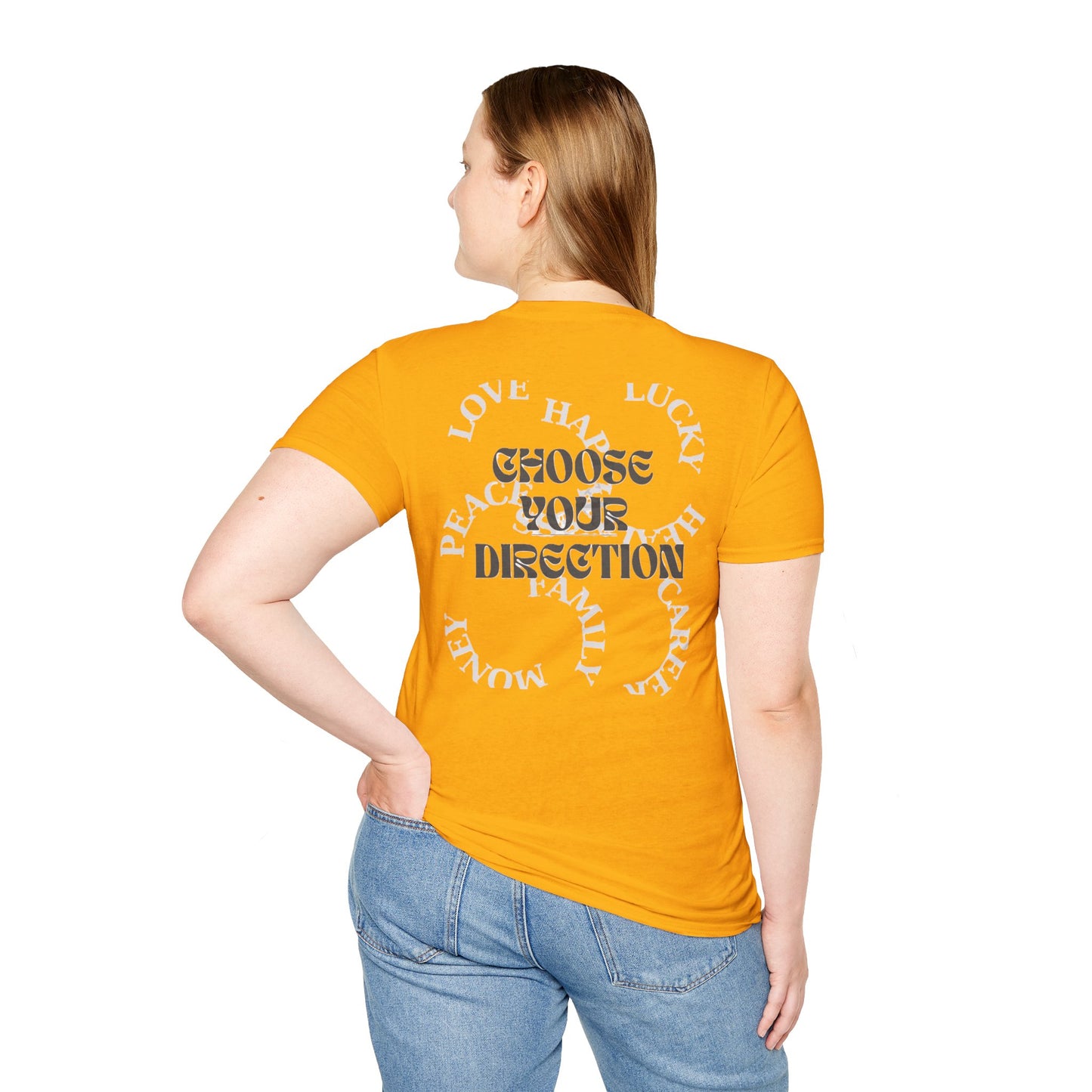 Choose Your Direction-Unisex Softstyle T-Shirt
