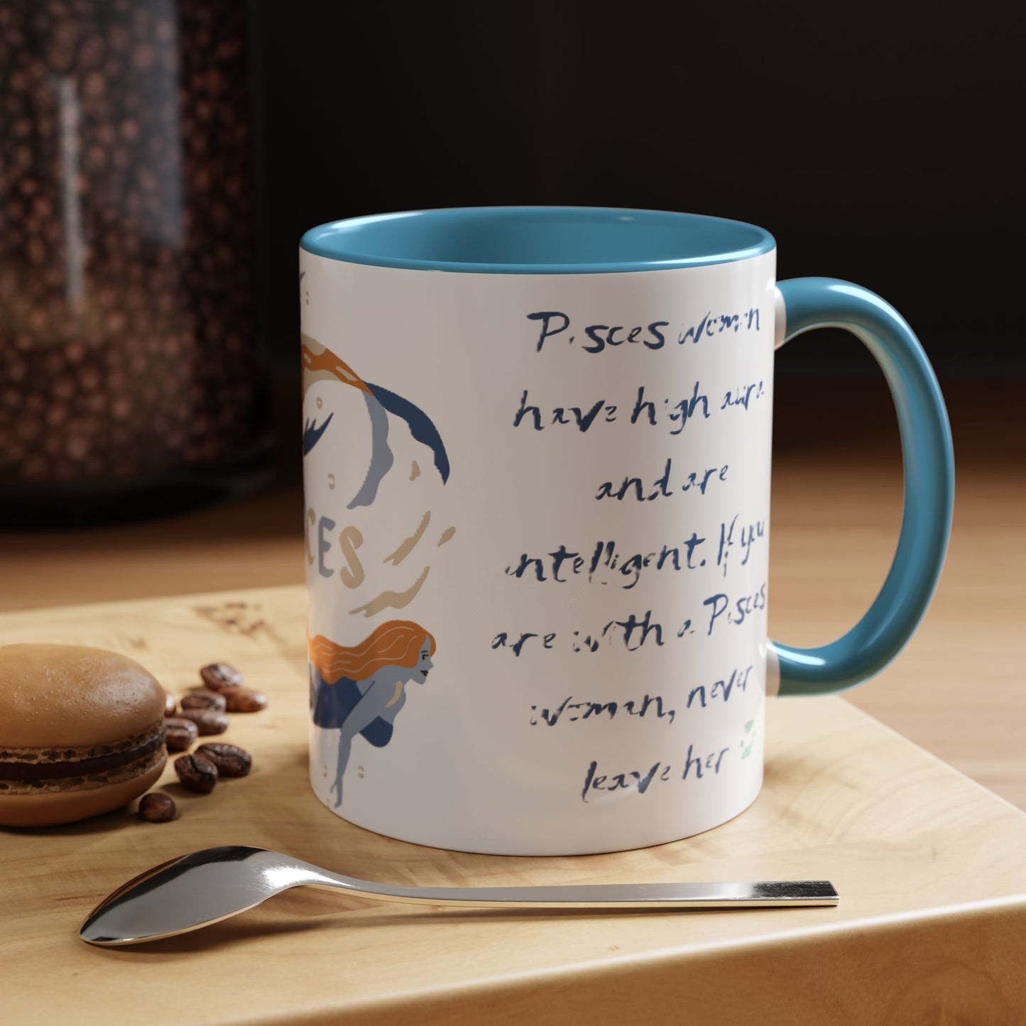 Pisces-Accent Coffee Mug (11oz)