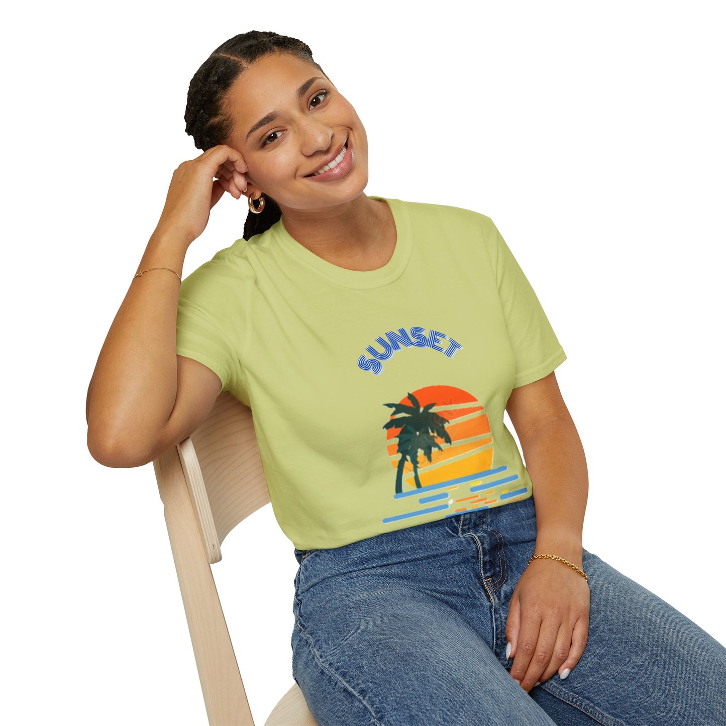 Sunset-Unisex Softstyle T-Shirt