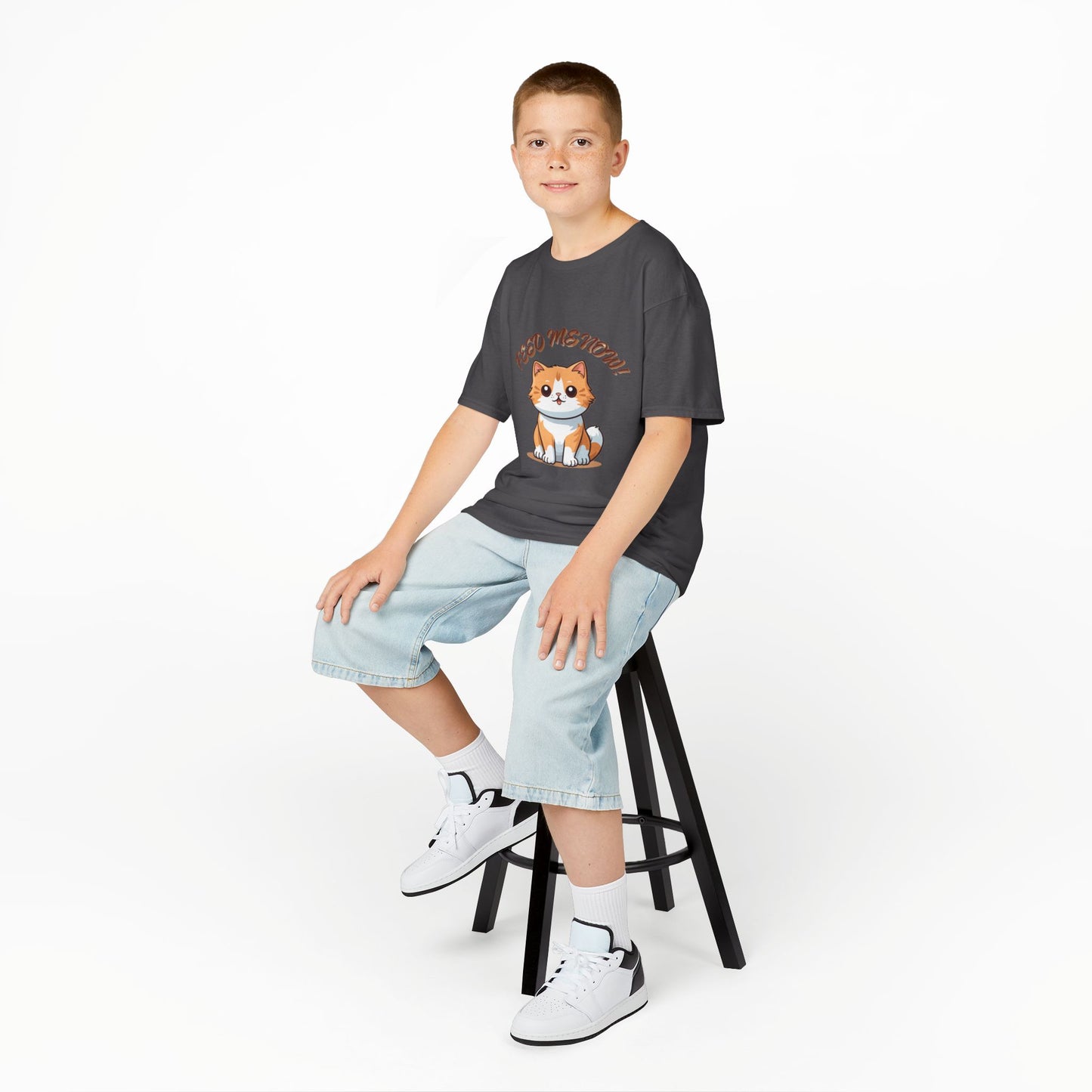 Cute Cat-Kids Heavy Cotton™ Tee