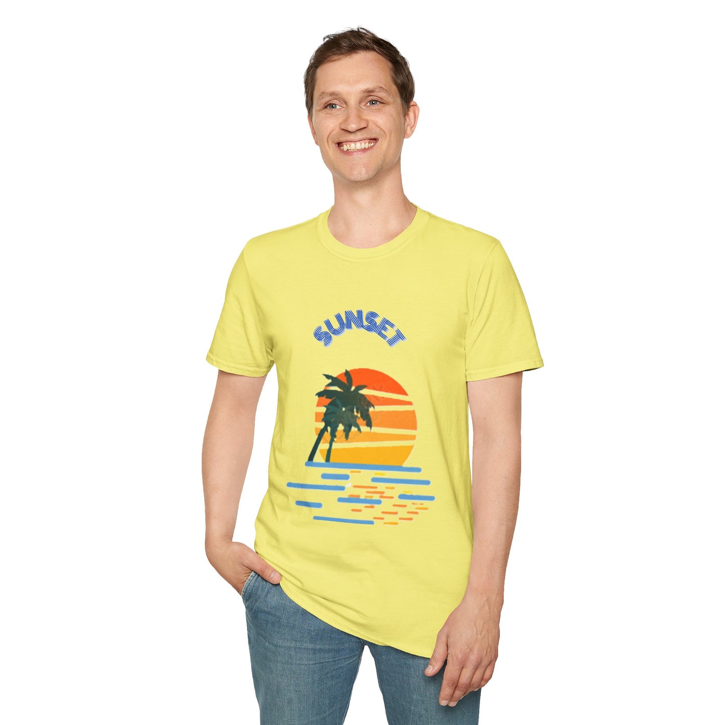 Sunset-Unisex Softstyle T-Shirt