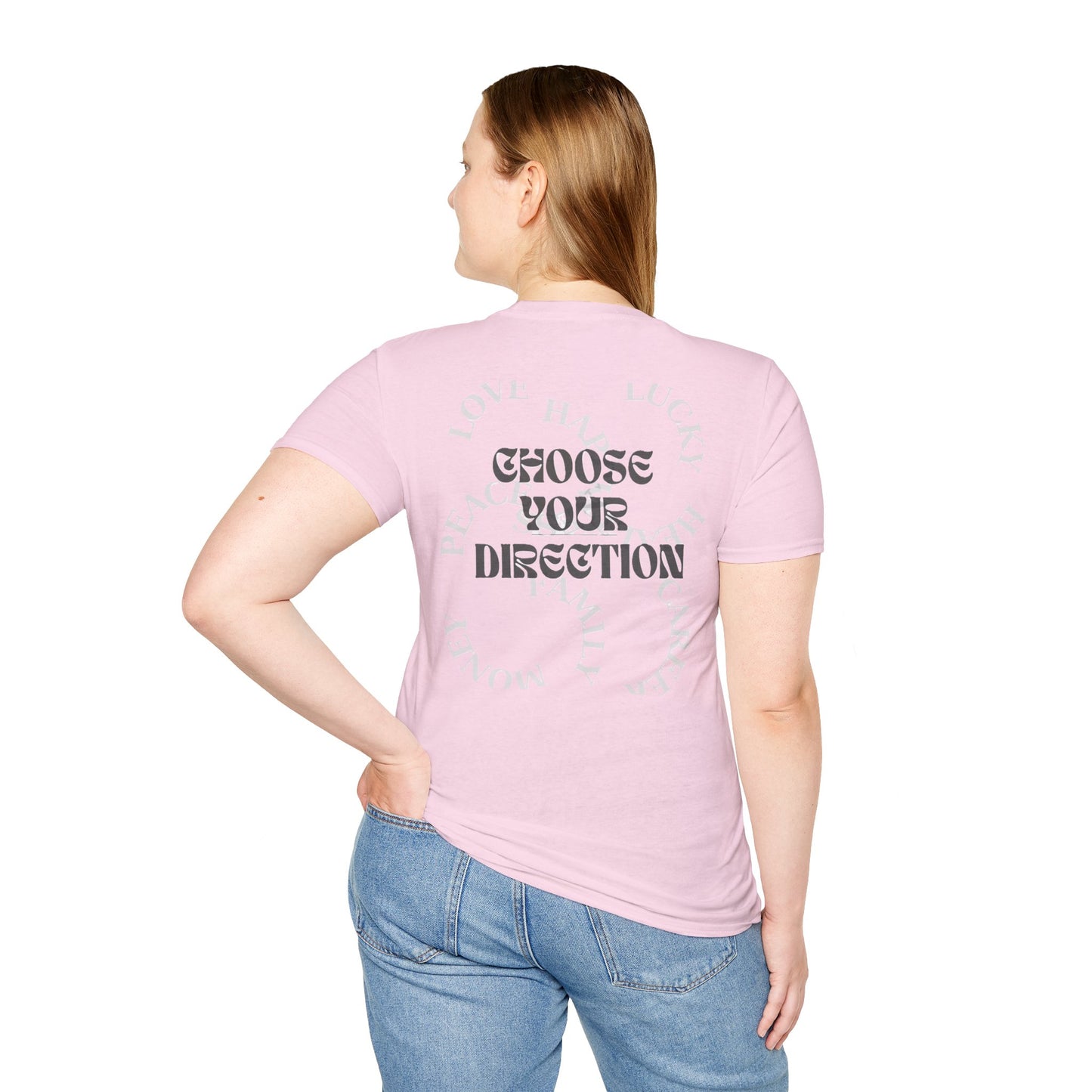 Choose Your Direction-Unisex Softstyle T-Shirt