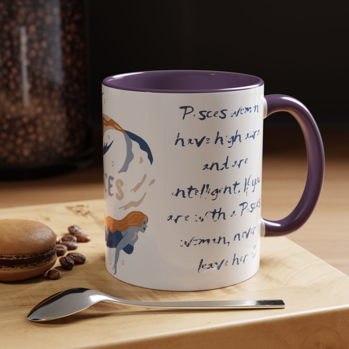 Pisces-Accent Coffee Mug (11oz)