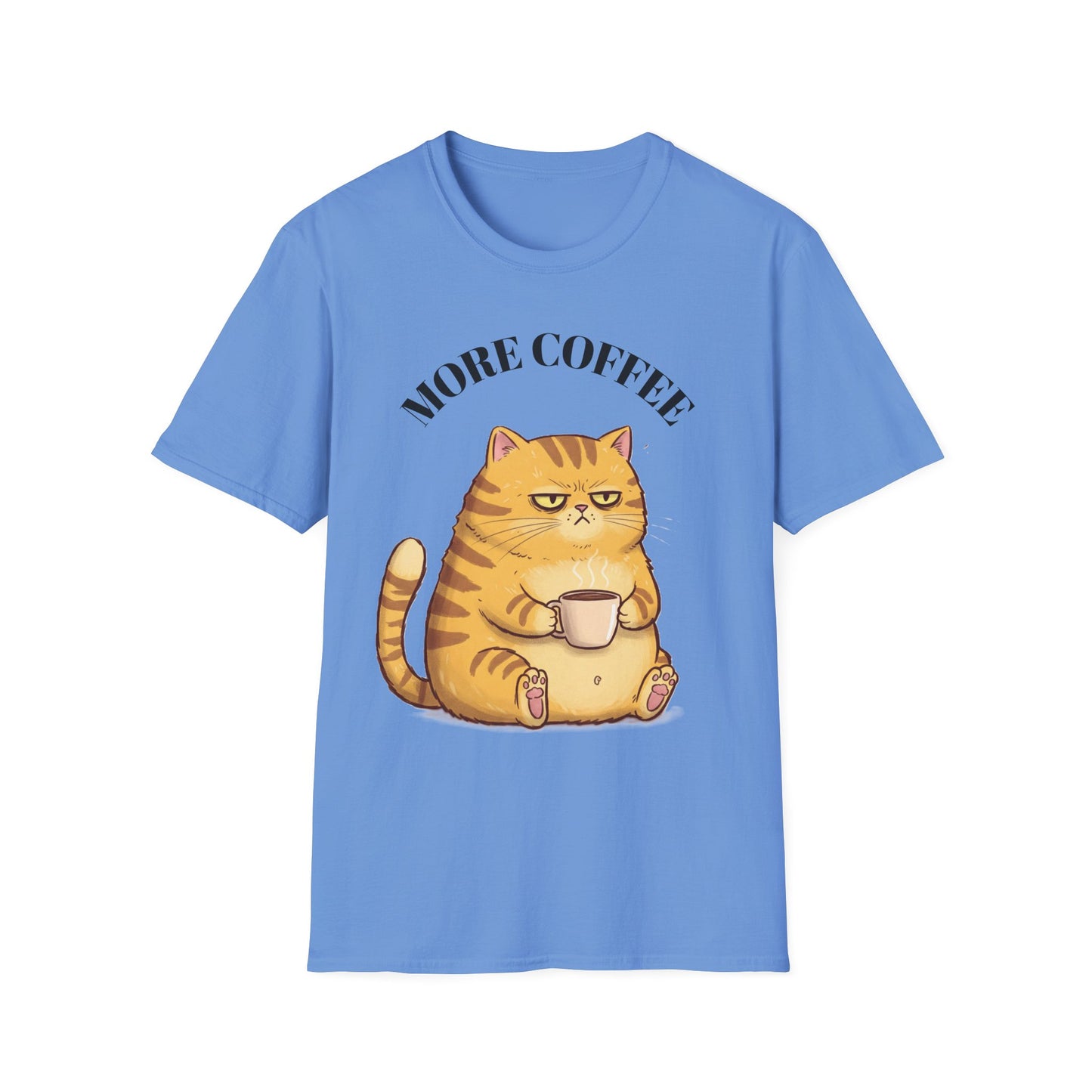 More Coffee-Unisex Softstyle T-Shirt