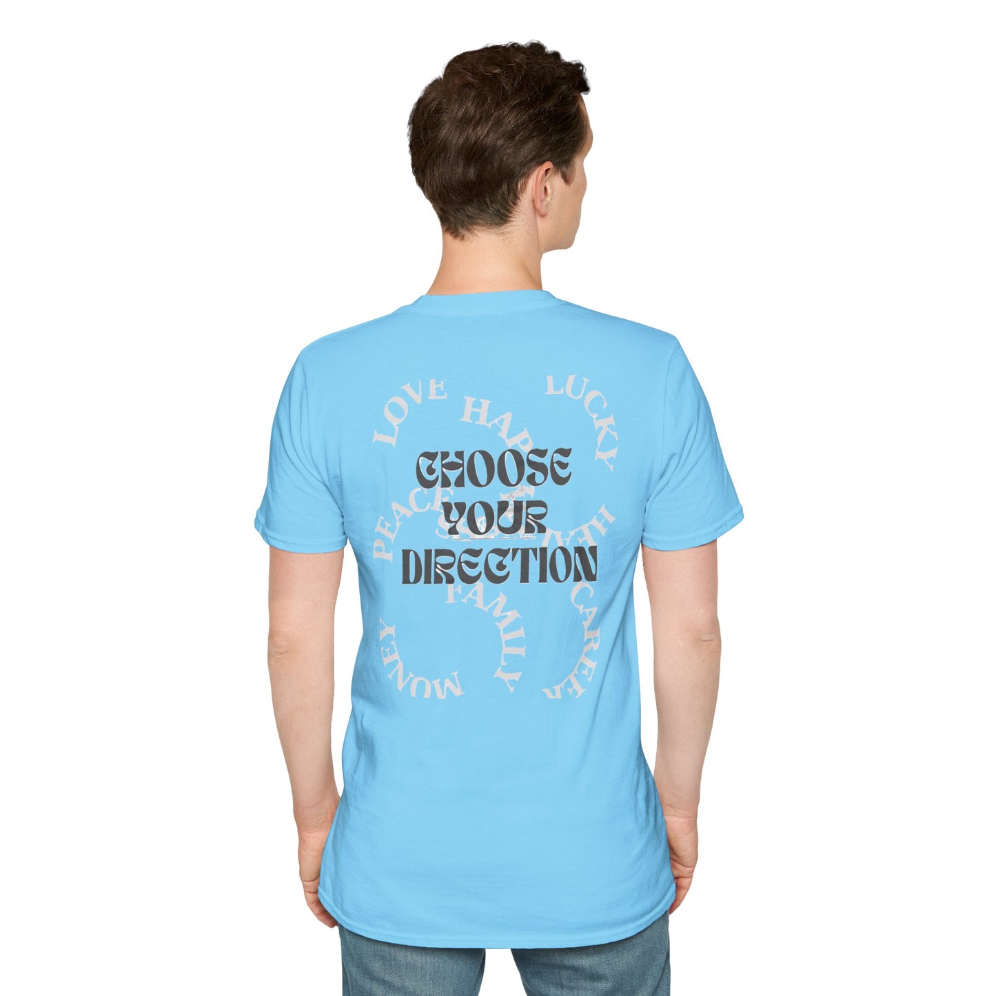 Choose Your Direction-Unisex Softstyle T-Shirt