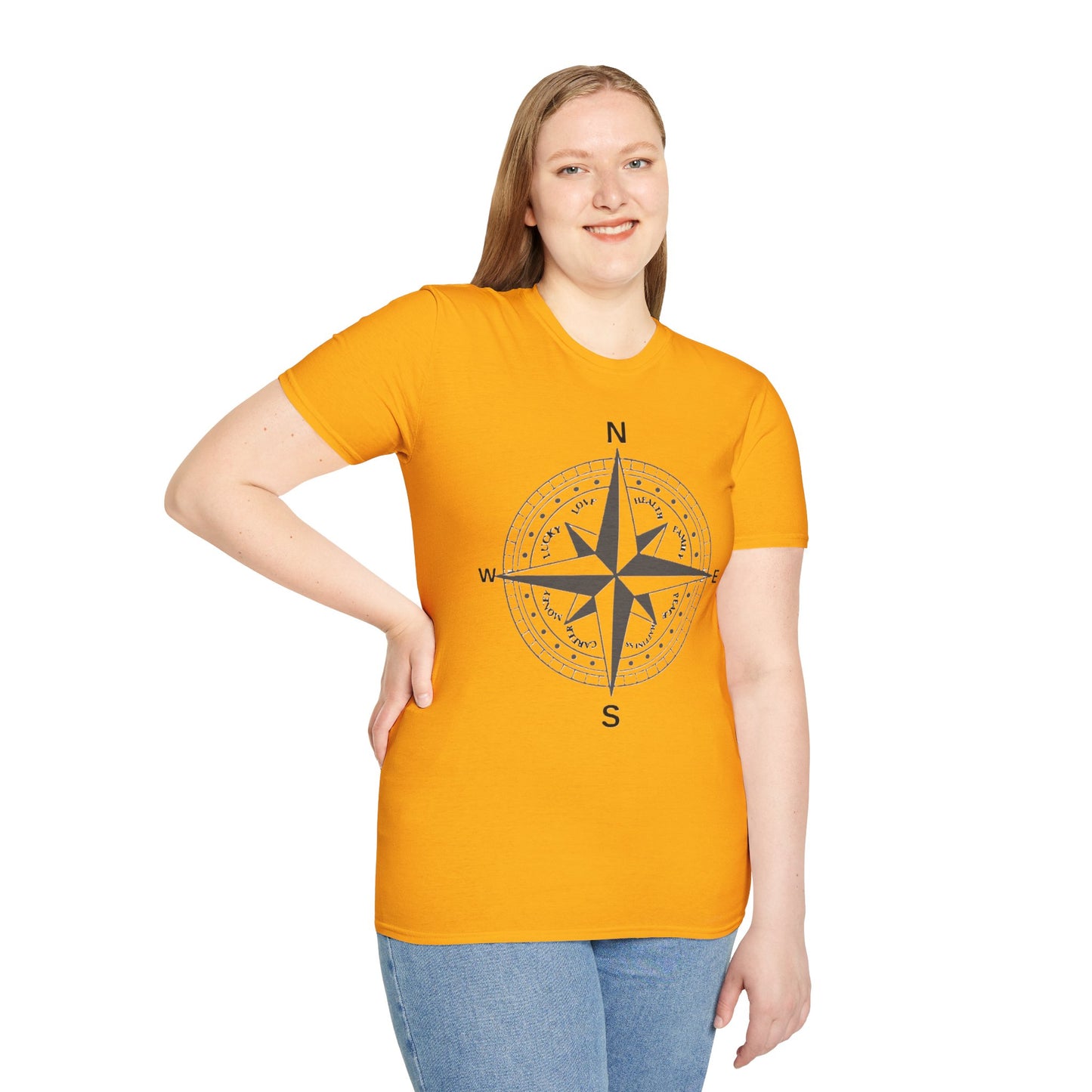 Choose Your Direction-Unisex Softstyle T-Shirt