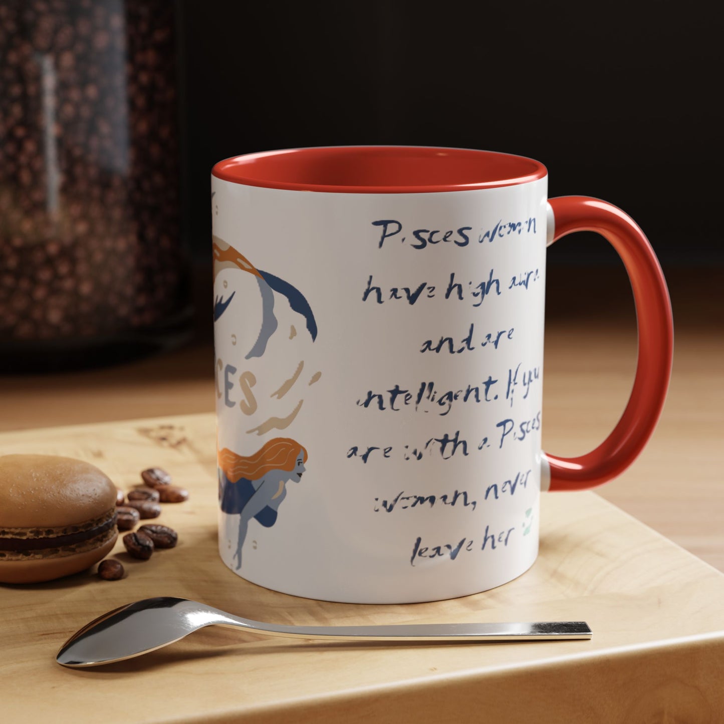 Pisces-Accent Coffee Mug (11oz)