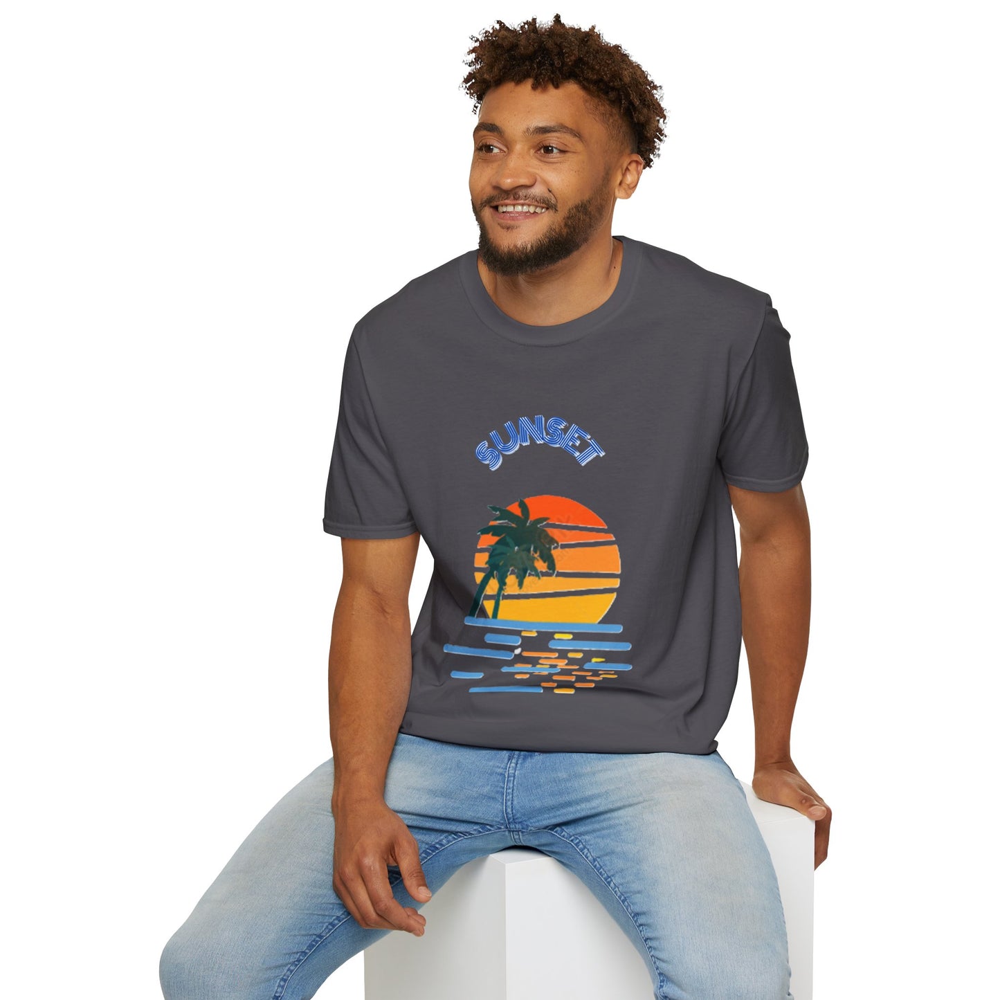 Sunset-Unisex Softstyle T-Shirt