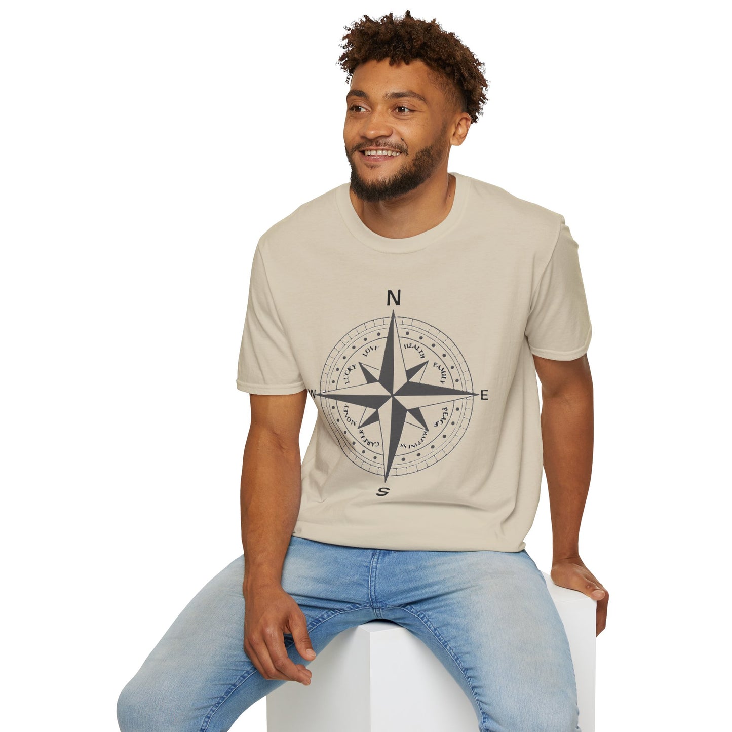 Choose Your Direction-Unisex Softstyle T-Shirt