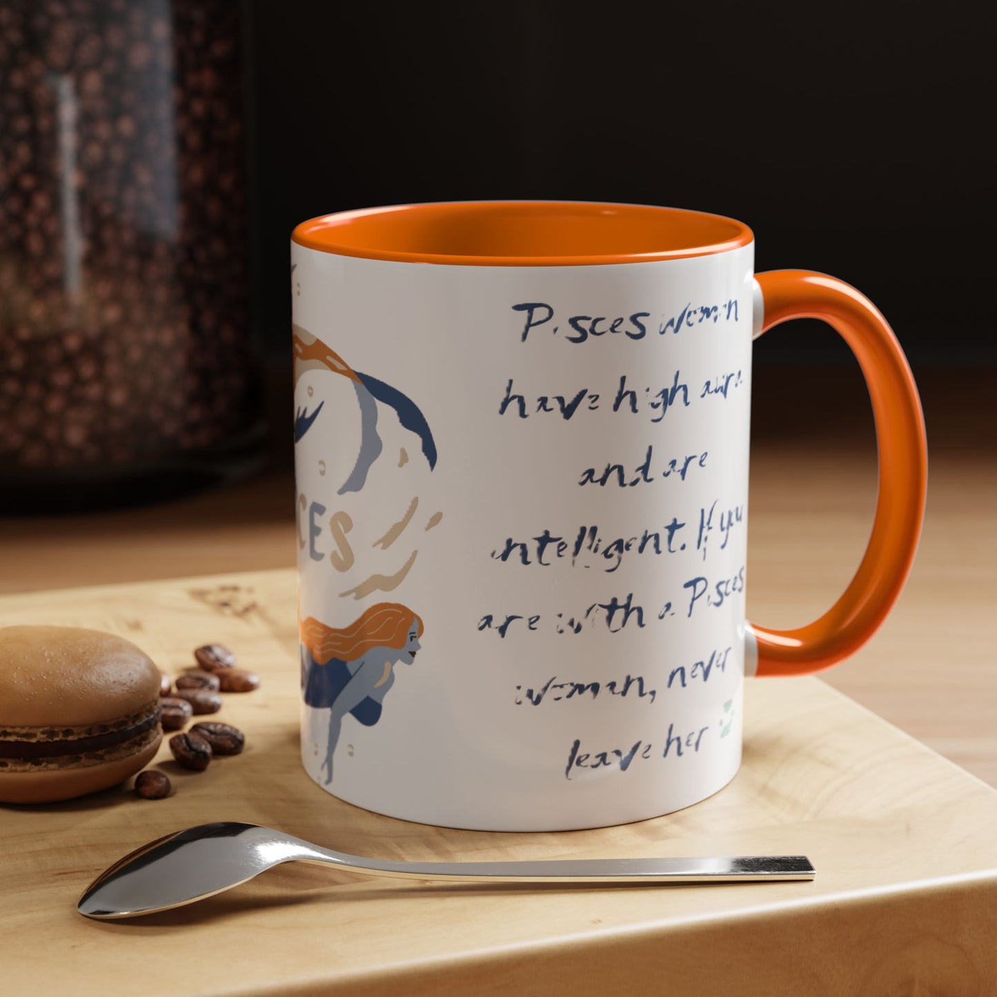 Pisces-Accent Coffee Mug (11oz)