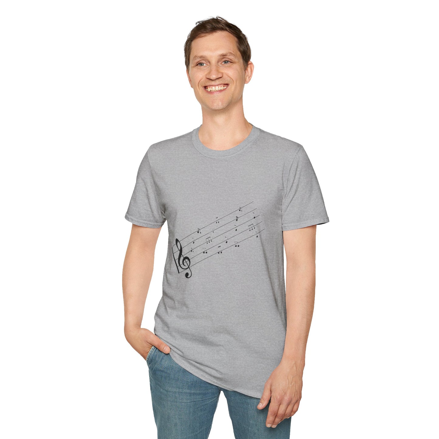 Music-Unisex Softstyle T-Shirt