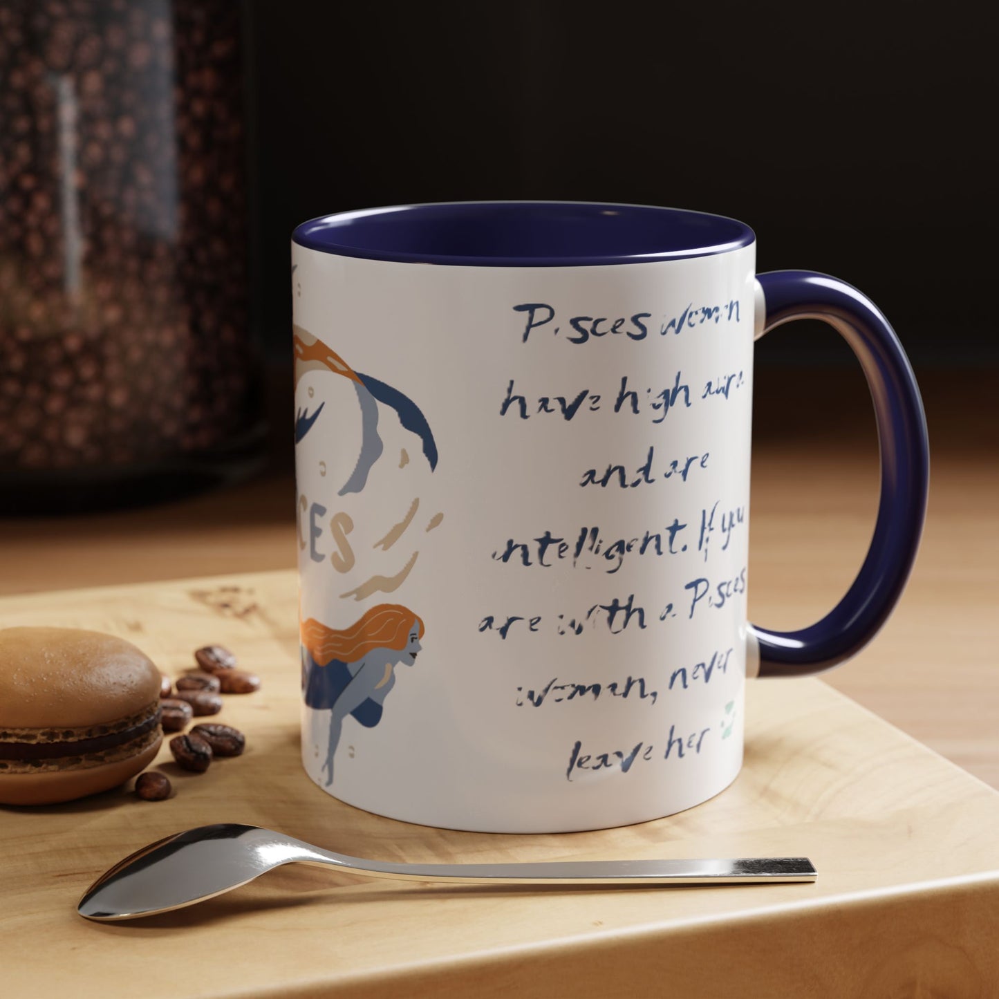 Pisces-Accent Coffee Mug (11oz)