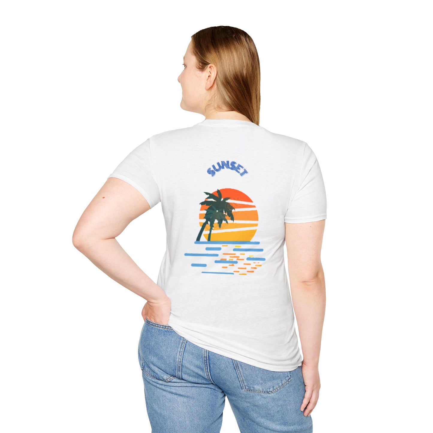 Sunset-Unisex Softstyle T-Shirt