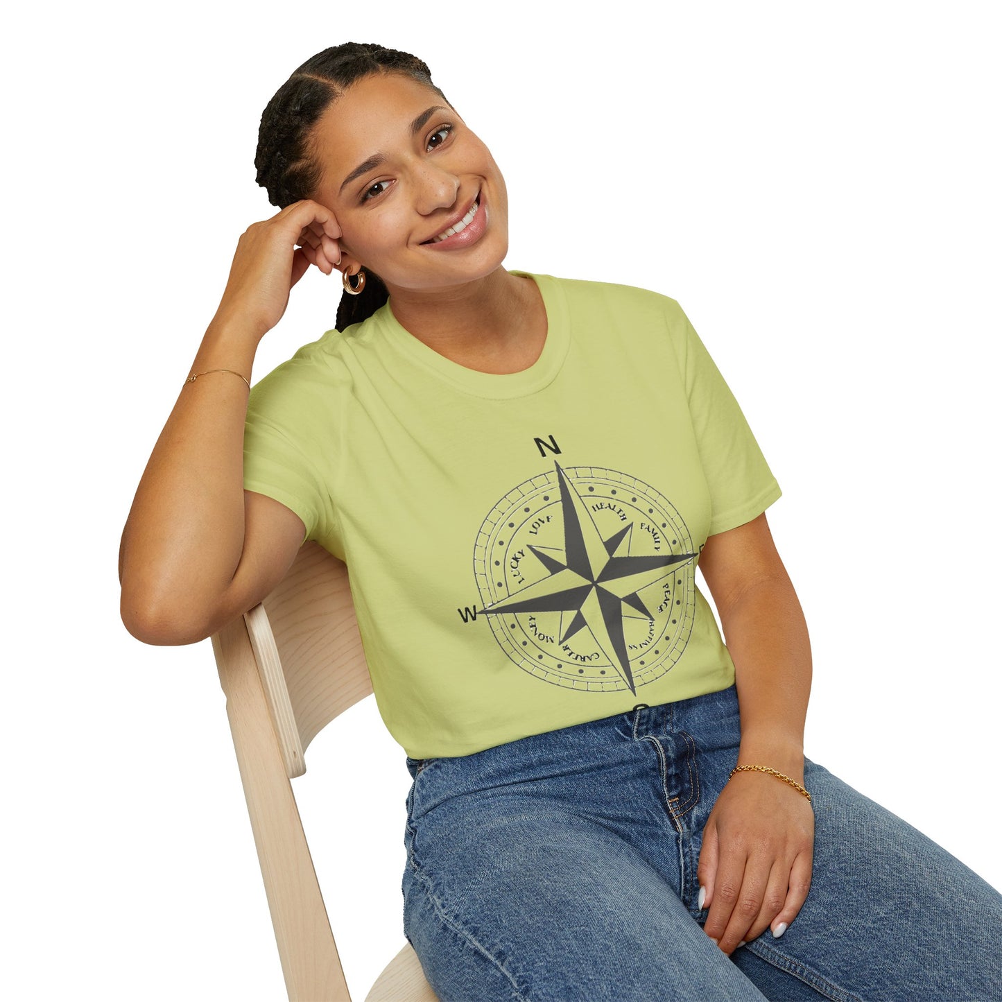 Choose Your Direction-Unisex Softstyle T-Shirt