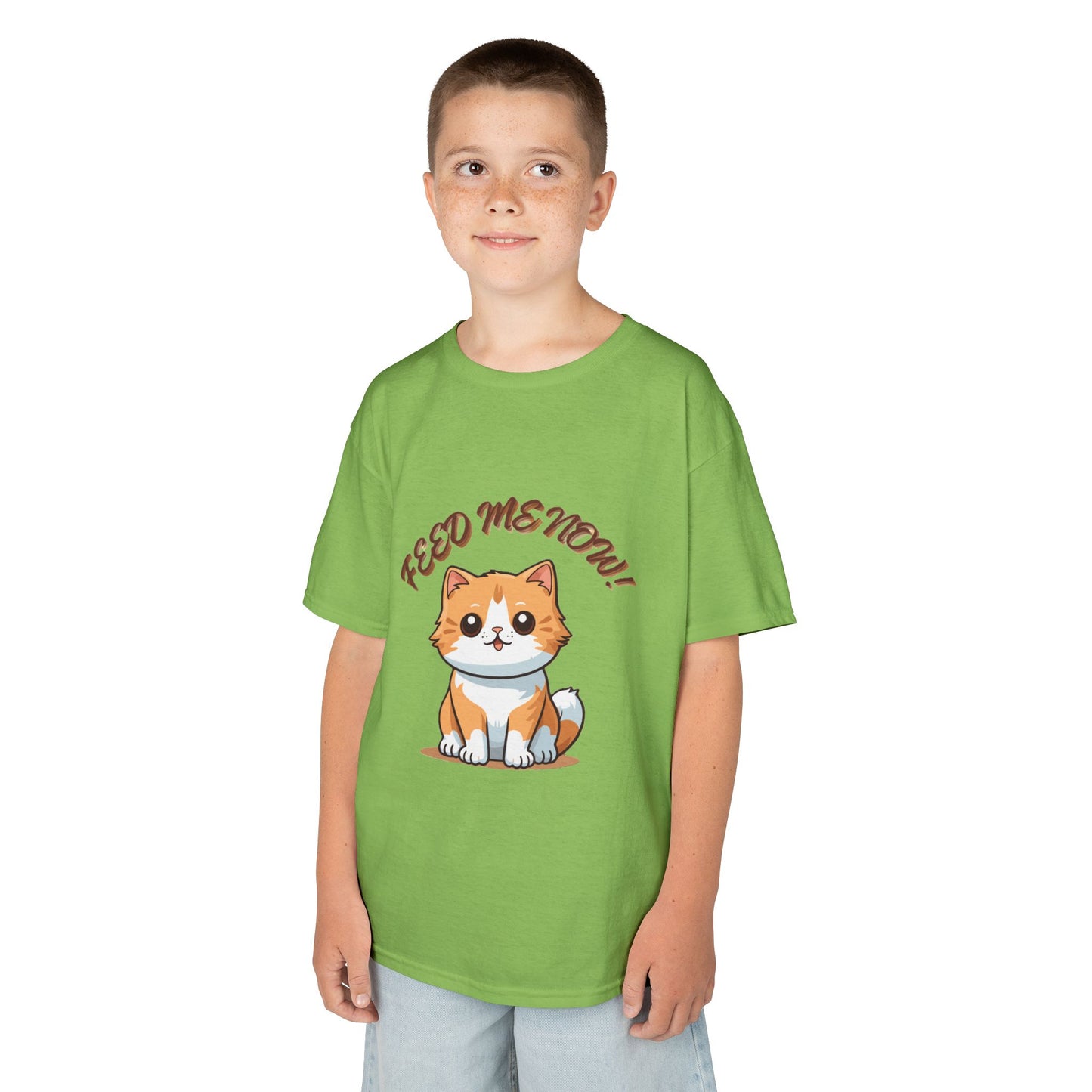 Cute Cat-Kids Heavy Cotton™ Tee