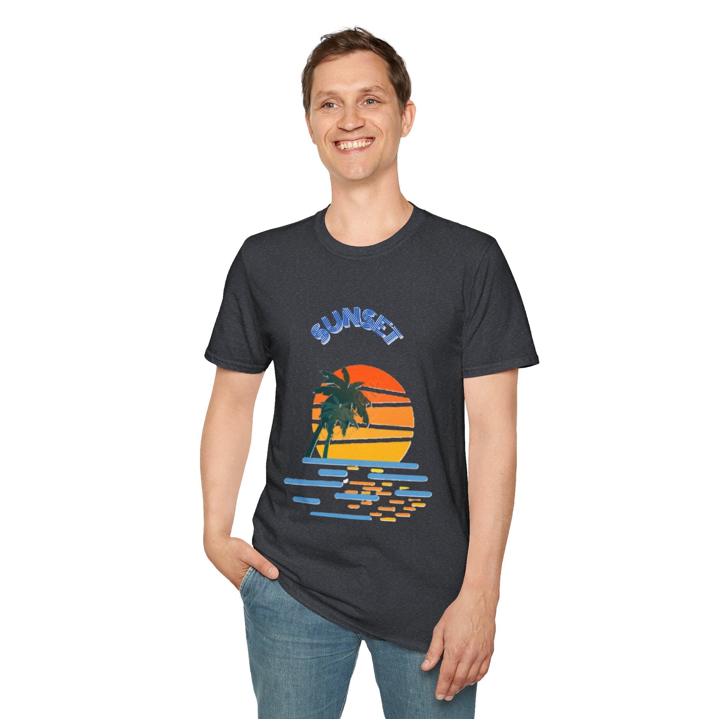 Sunset-Unisex Softstyle T-Shirt