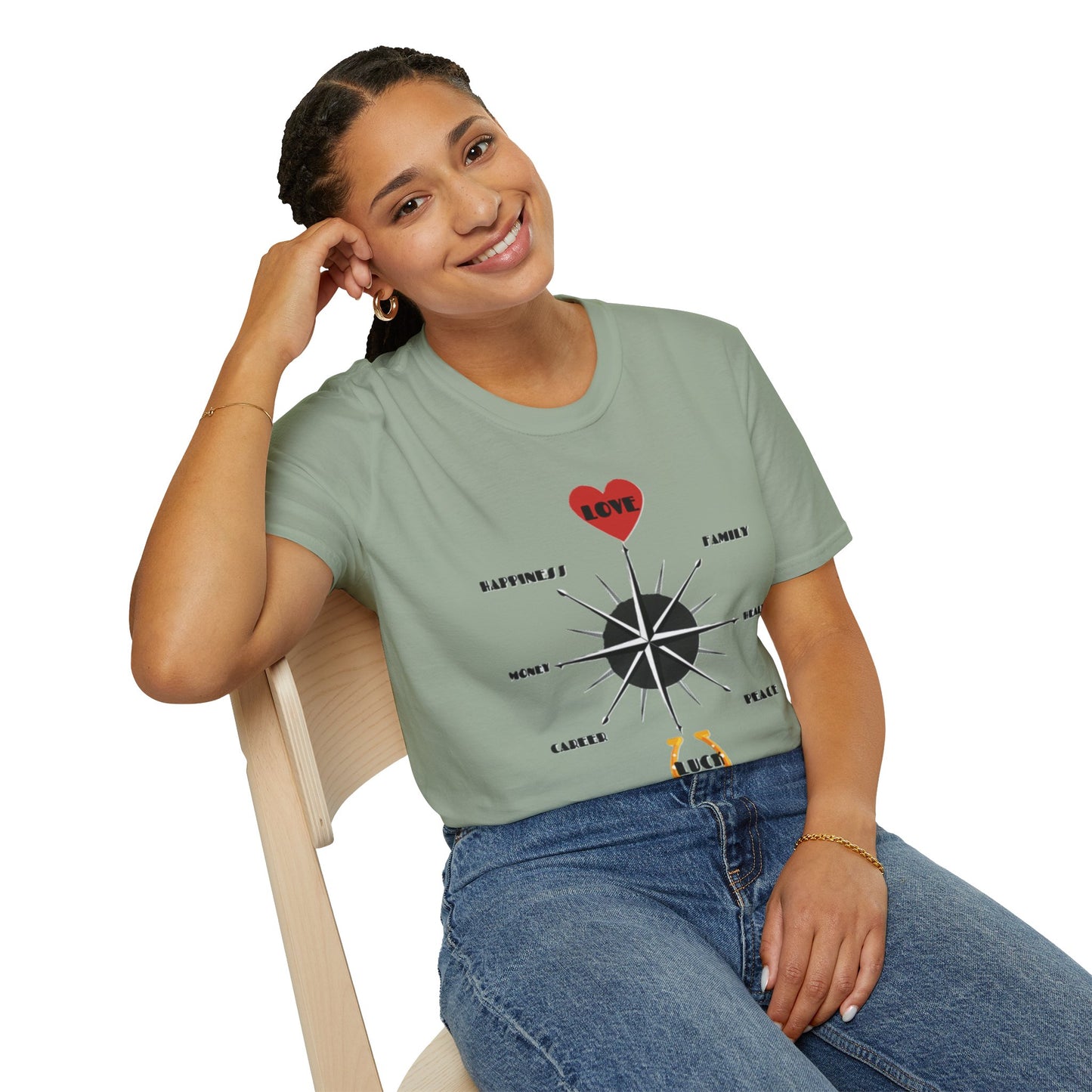 Which is your direction?Unisex Softstyle T-Shirt
