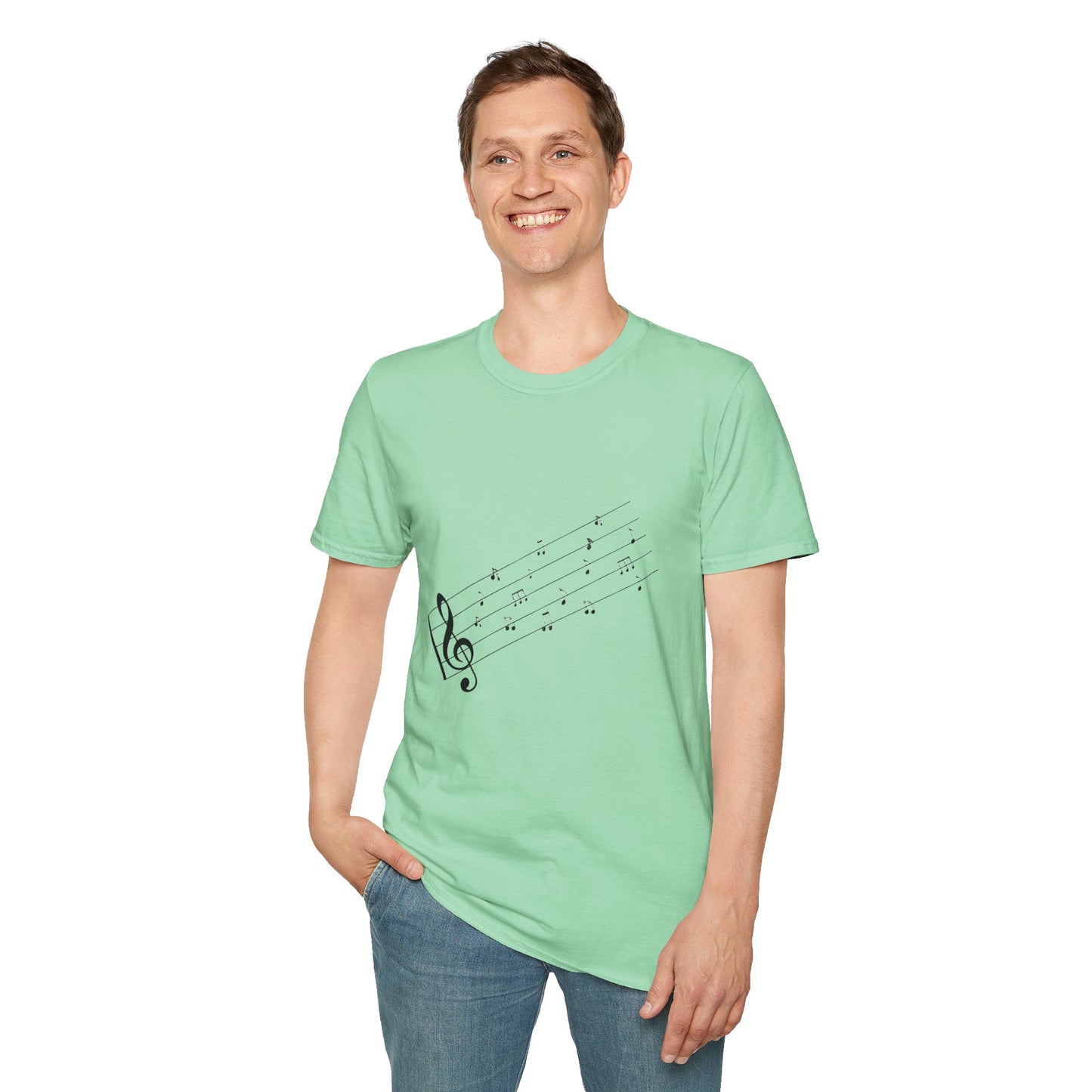 Music-Unisex Softstyle T-Shirt