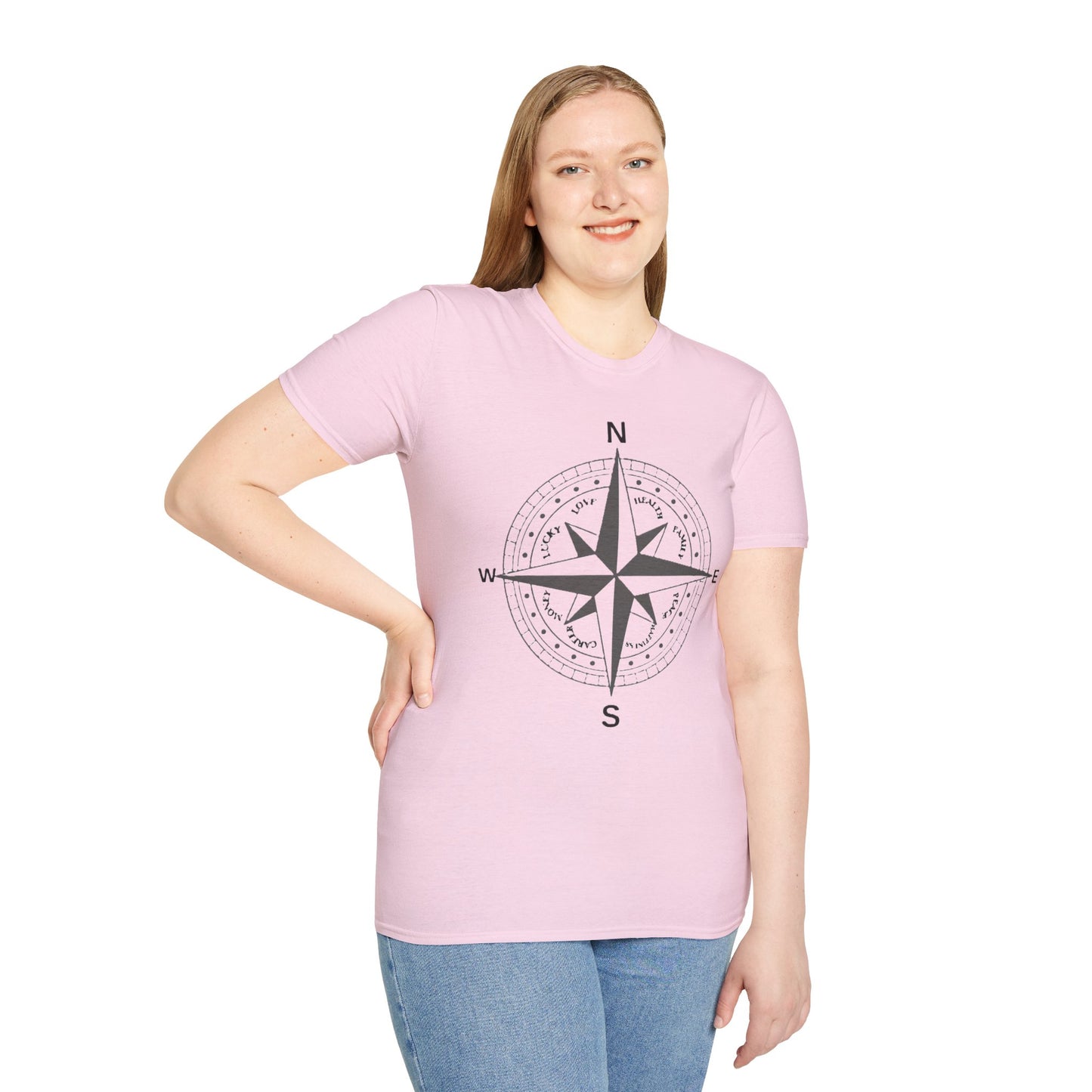 Choose Your Direction-Unisex Softstyle T-Shirt
