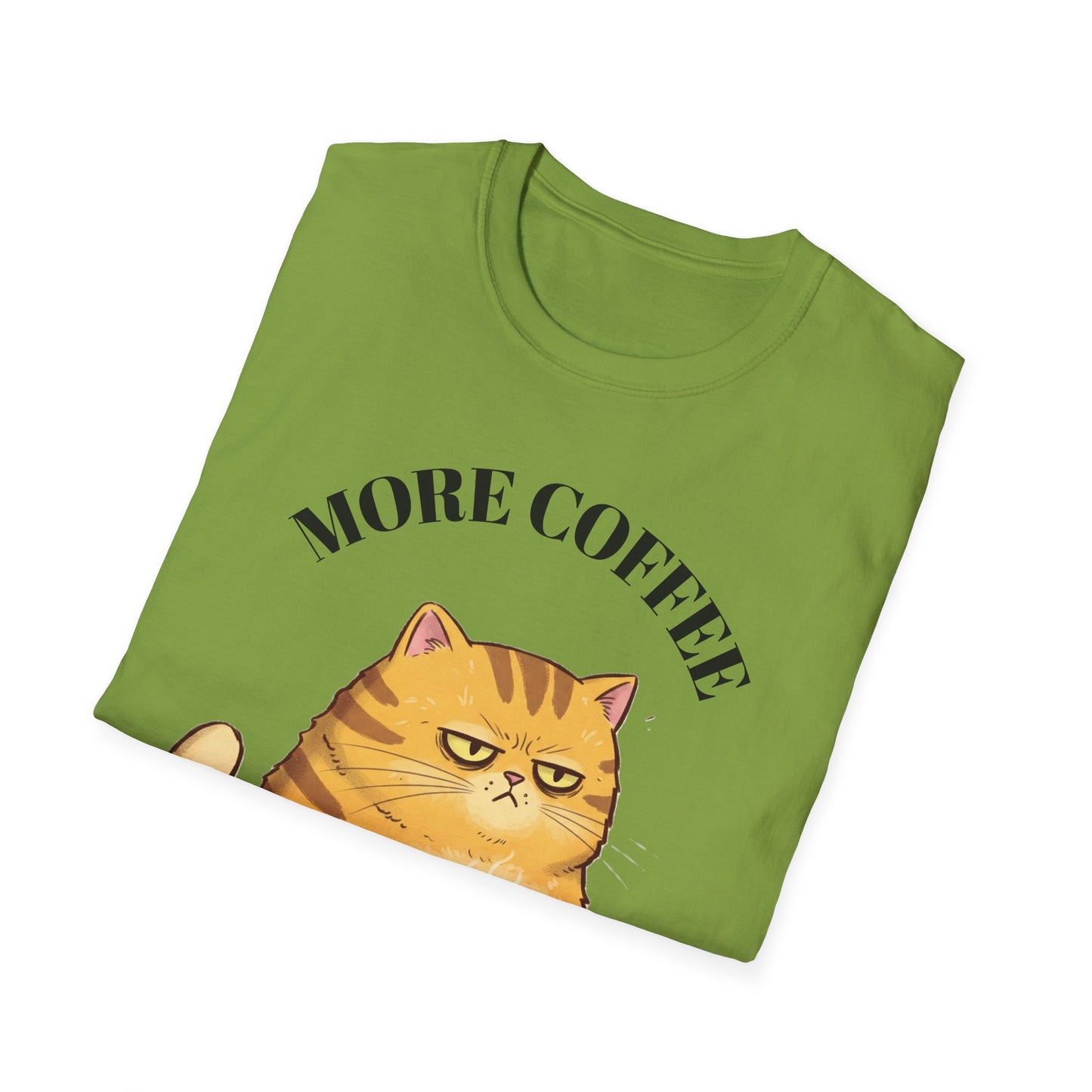 More Coffee-Unisex Softstyle T-Shirt
