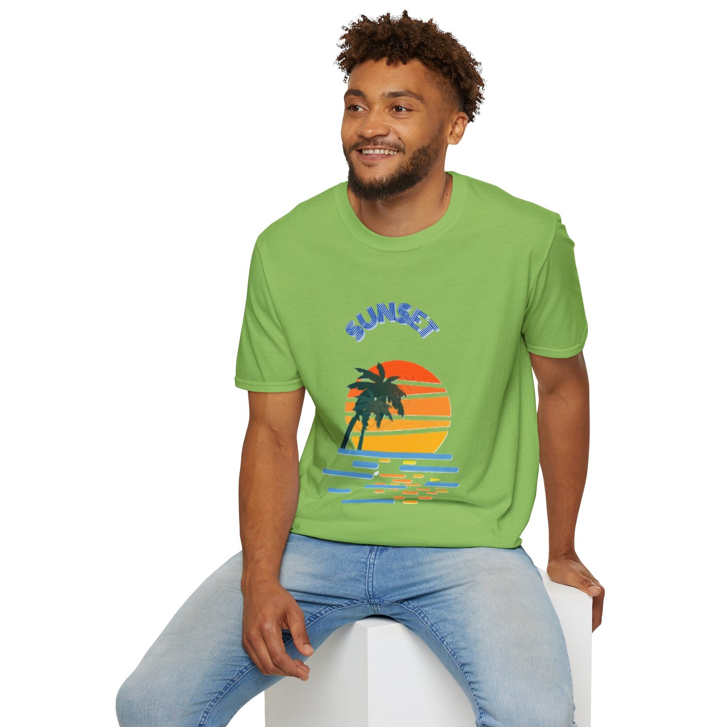 Sunset-Unisex Softstyle T-Shirt