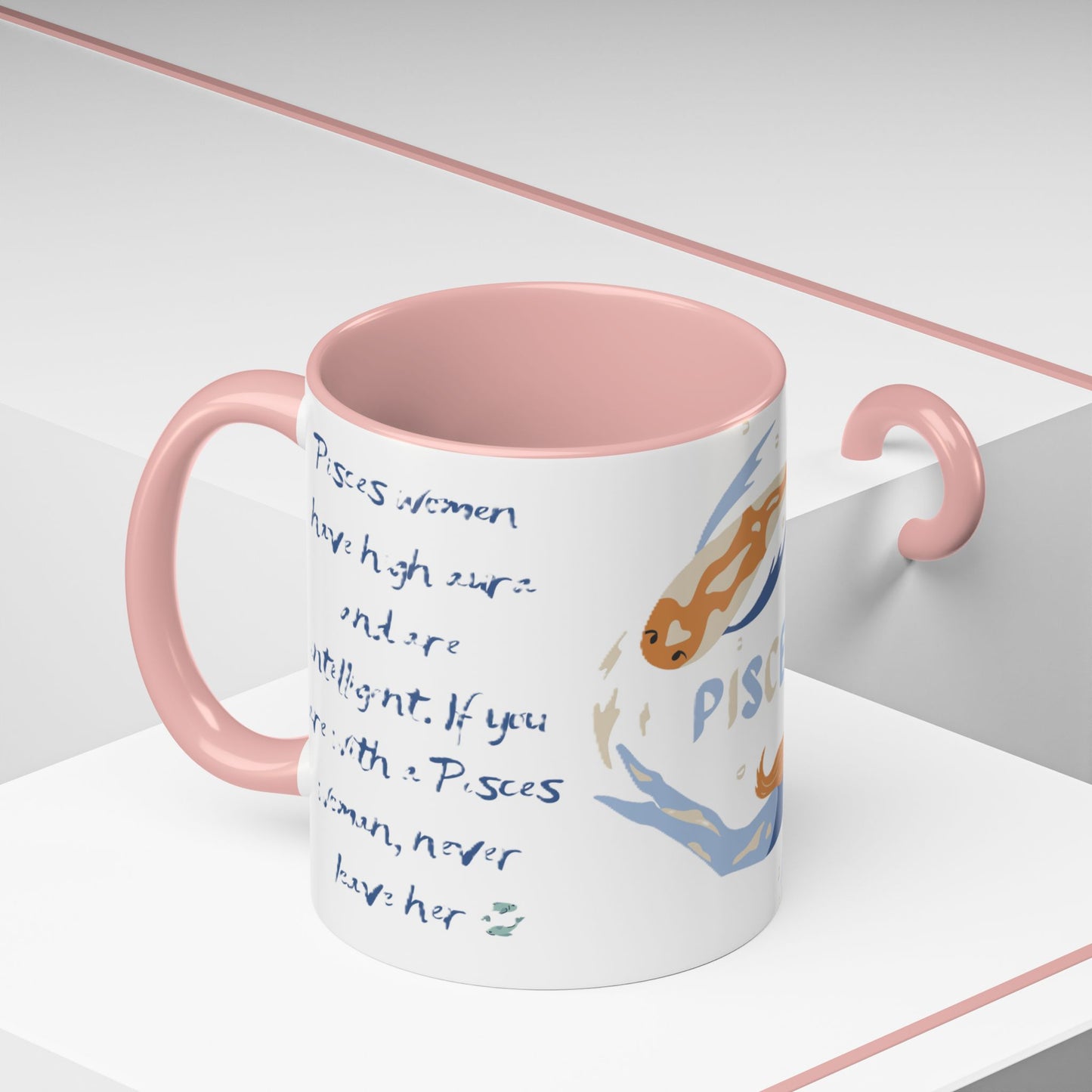 Pisces-Accent Coffee Mug (11oz)