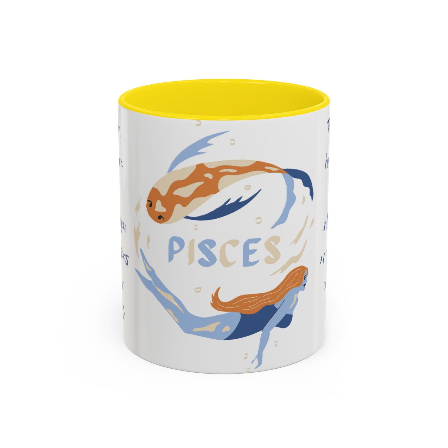 Pisces-Accent Coffee Mug (11oz)