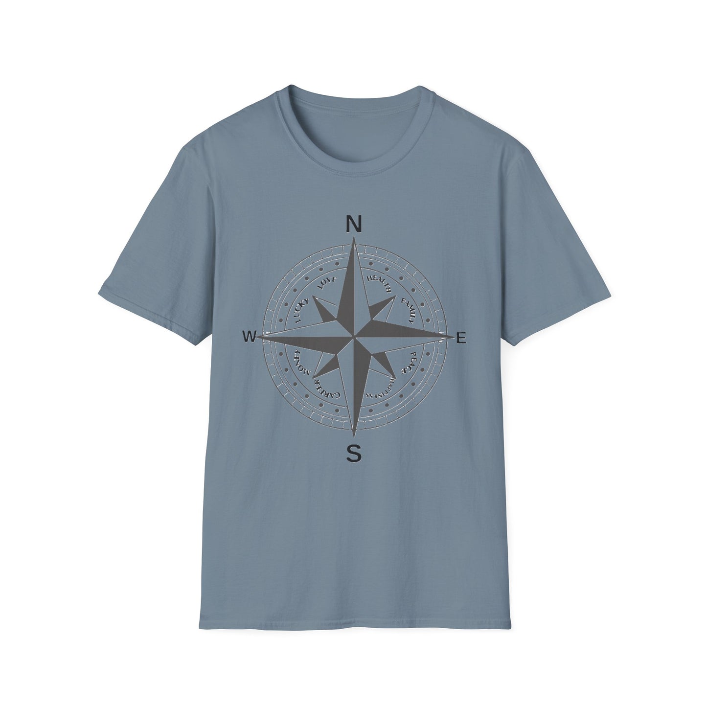Choose Your Direction-Unisex Softstyle T-Shirt