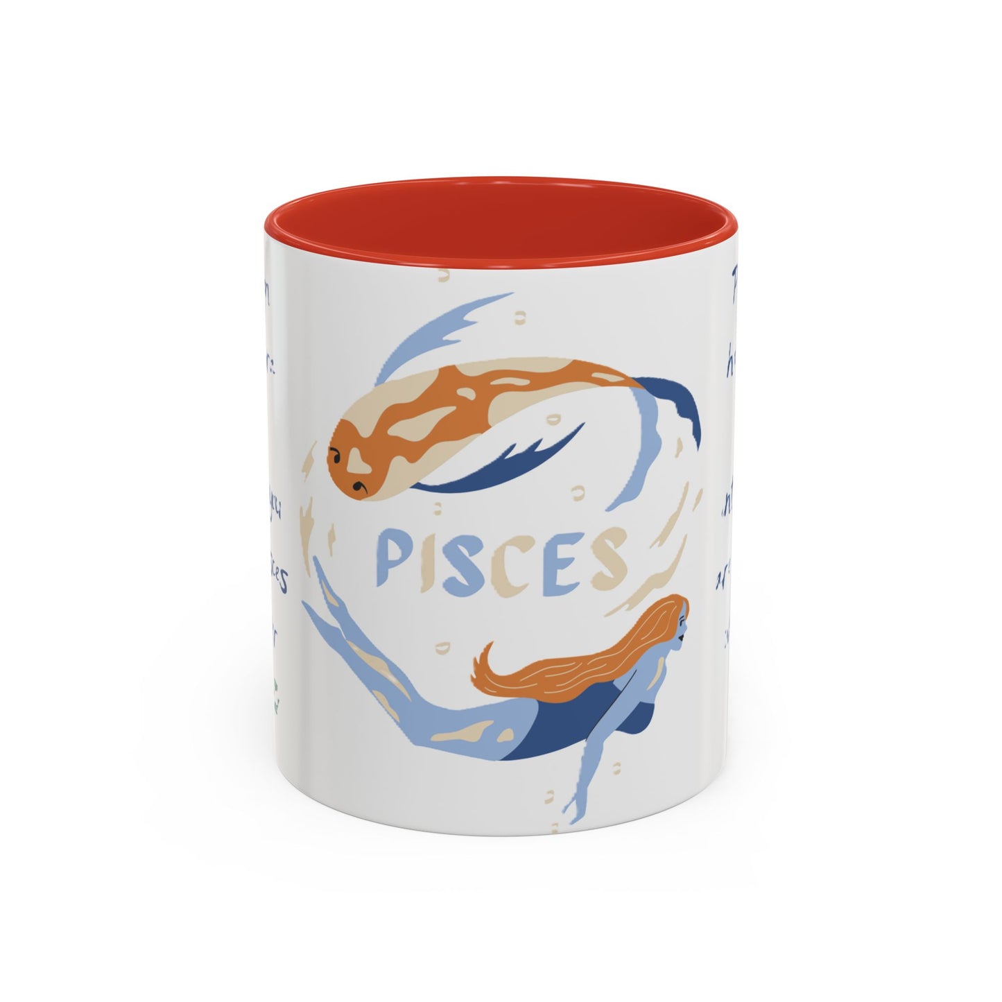 Pisces-Accent Coffee Mug (11oz)