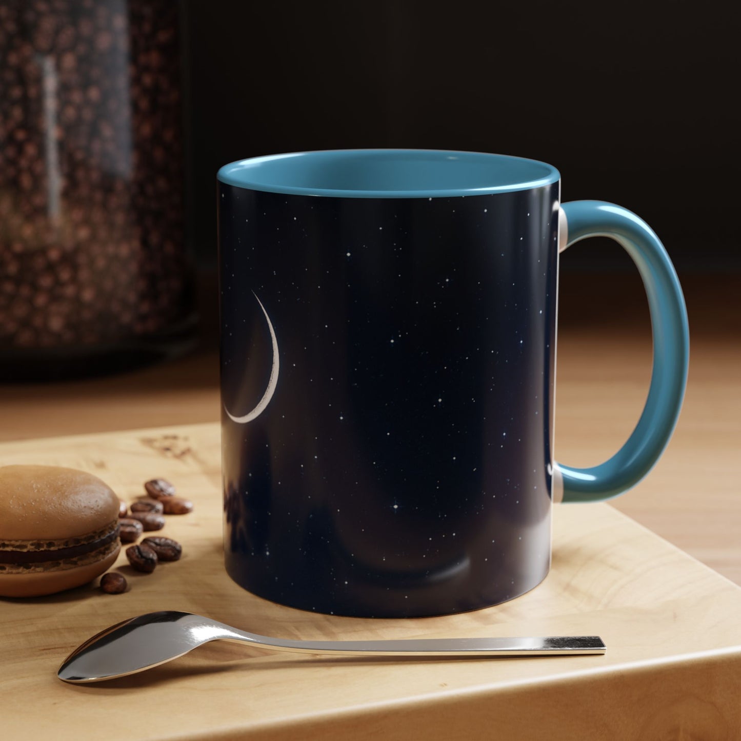 Crescent Cup-Accent Coffee Mug (11oz)