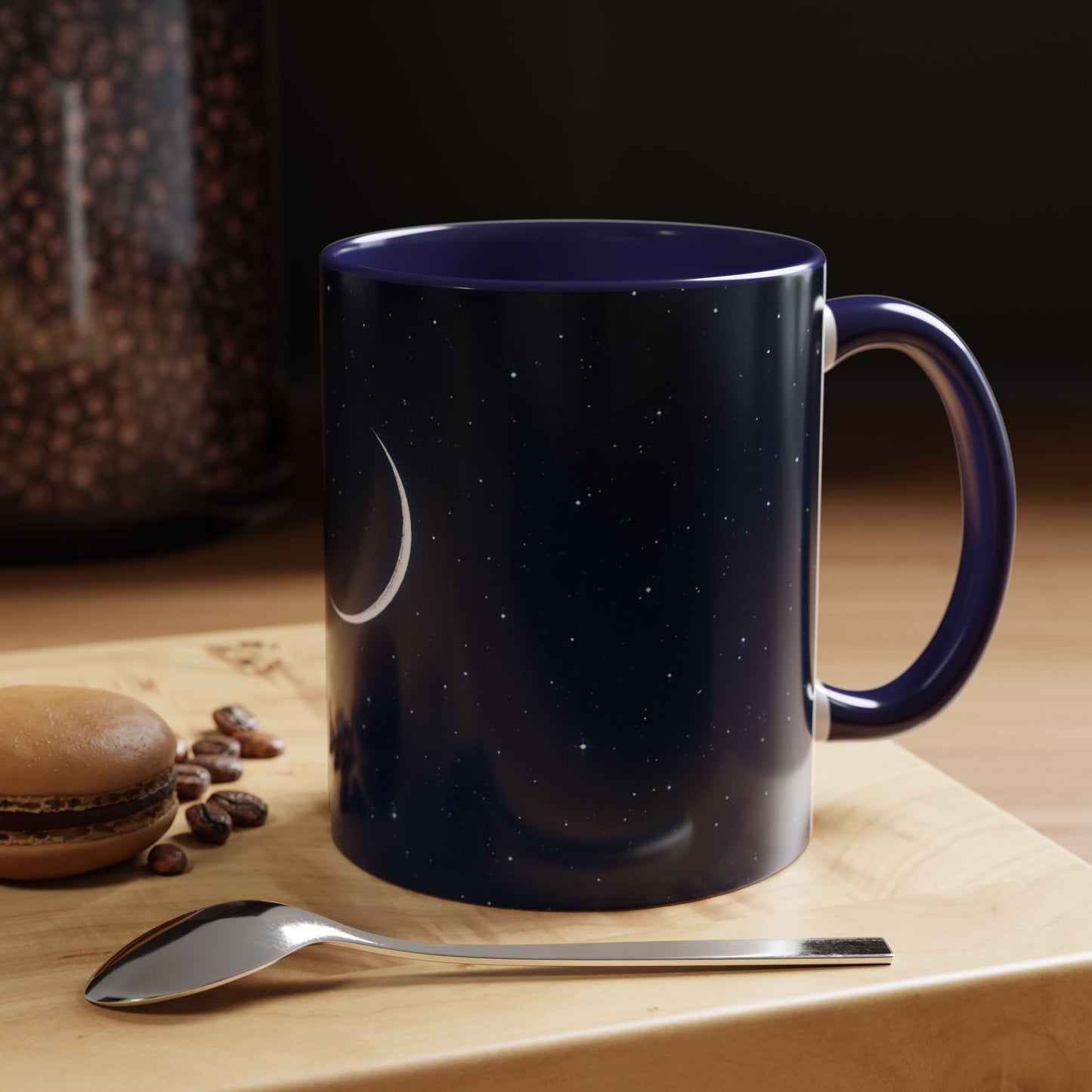 Crescent Cup-Accent Coffee Mug (11oz)