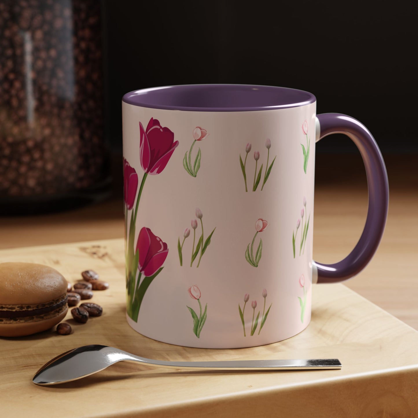 Tulips-Accent Coffee Mug (11, oz)