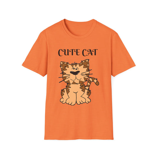 Cute Cat-Unisex Softstyle T-Shirt