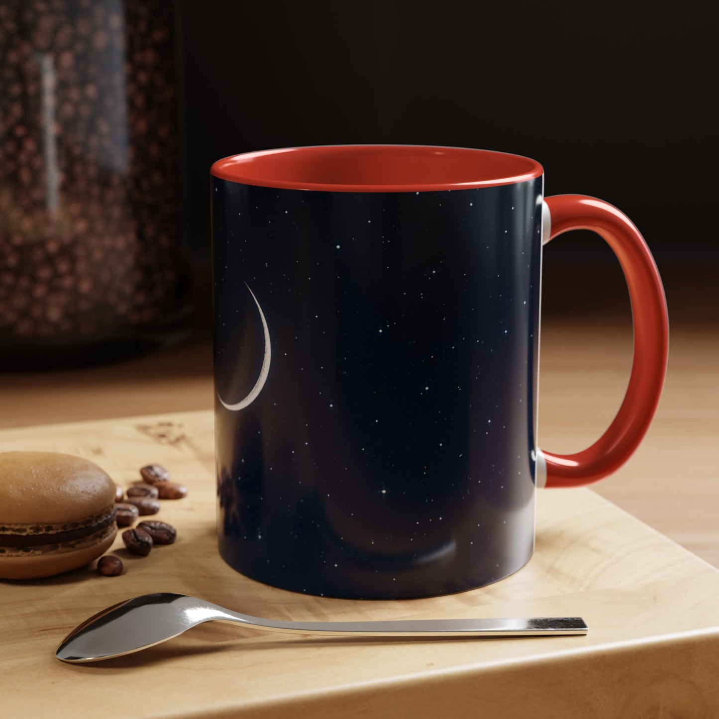 Crescent Cup-Accent Coffee Mug (11oz)