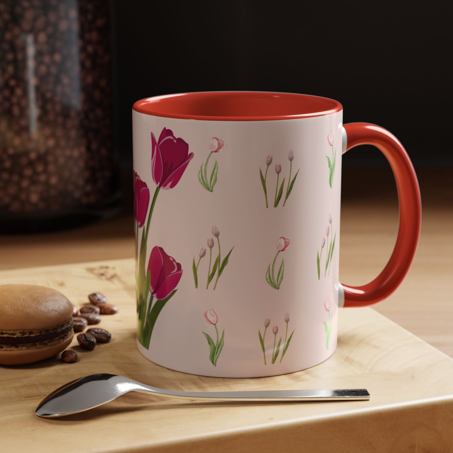 Tulips-Accent Coffee Mug (11, oz)