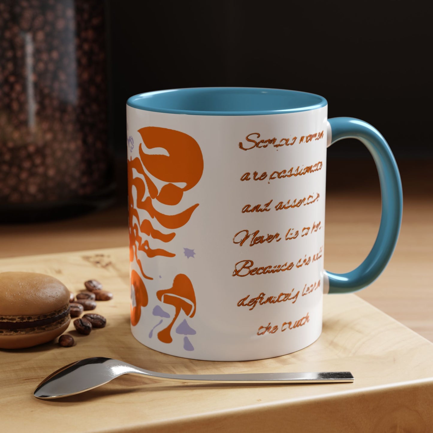 Scorpio-Accent Coffee Mug (11oz)