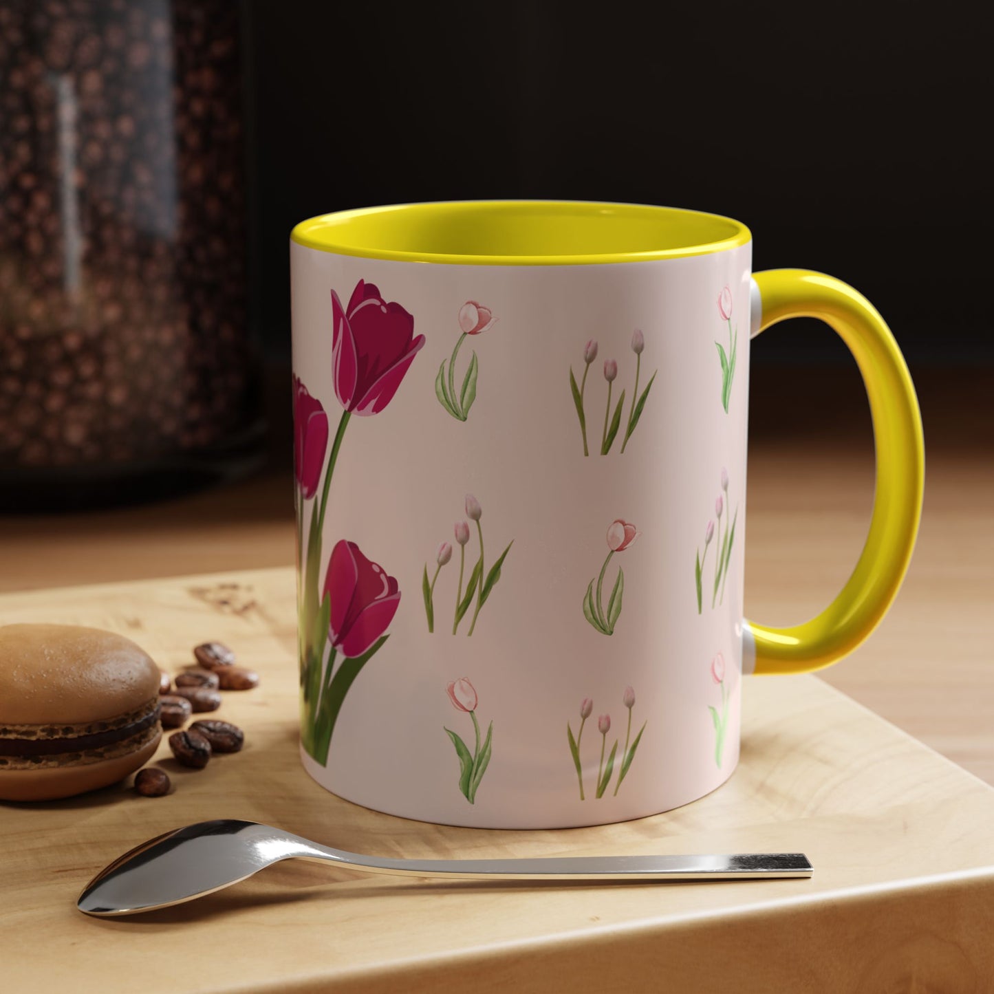Tulips-Accent Coffee Mug (11, oz)