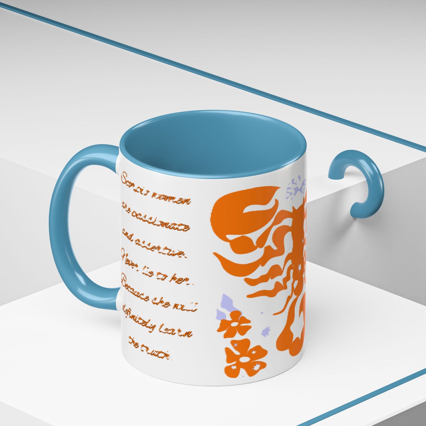 Scorpio-Accent Coffee Mug (11oz)