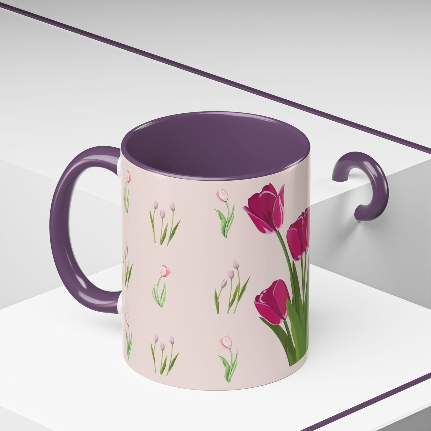 Tulips-Accent Coffee Mug (11, oz)