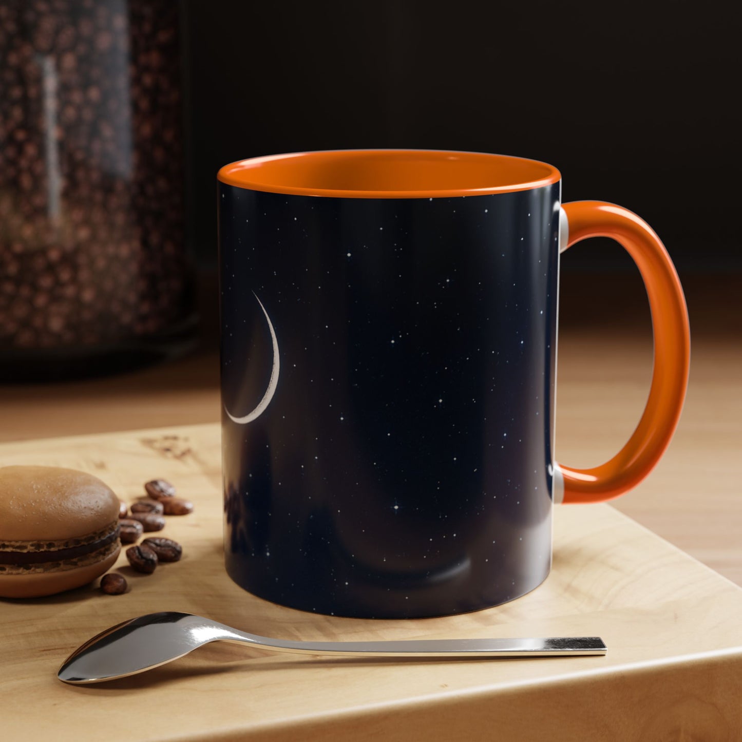 Crescent Cup-Accent Coffee Mug (11oz)